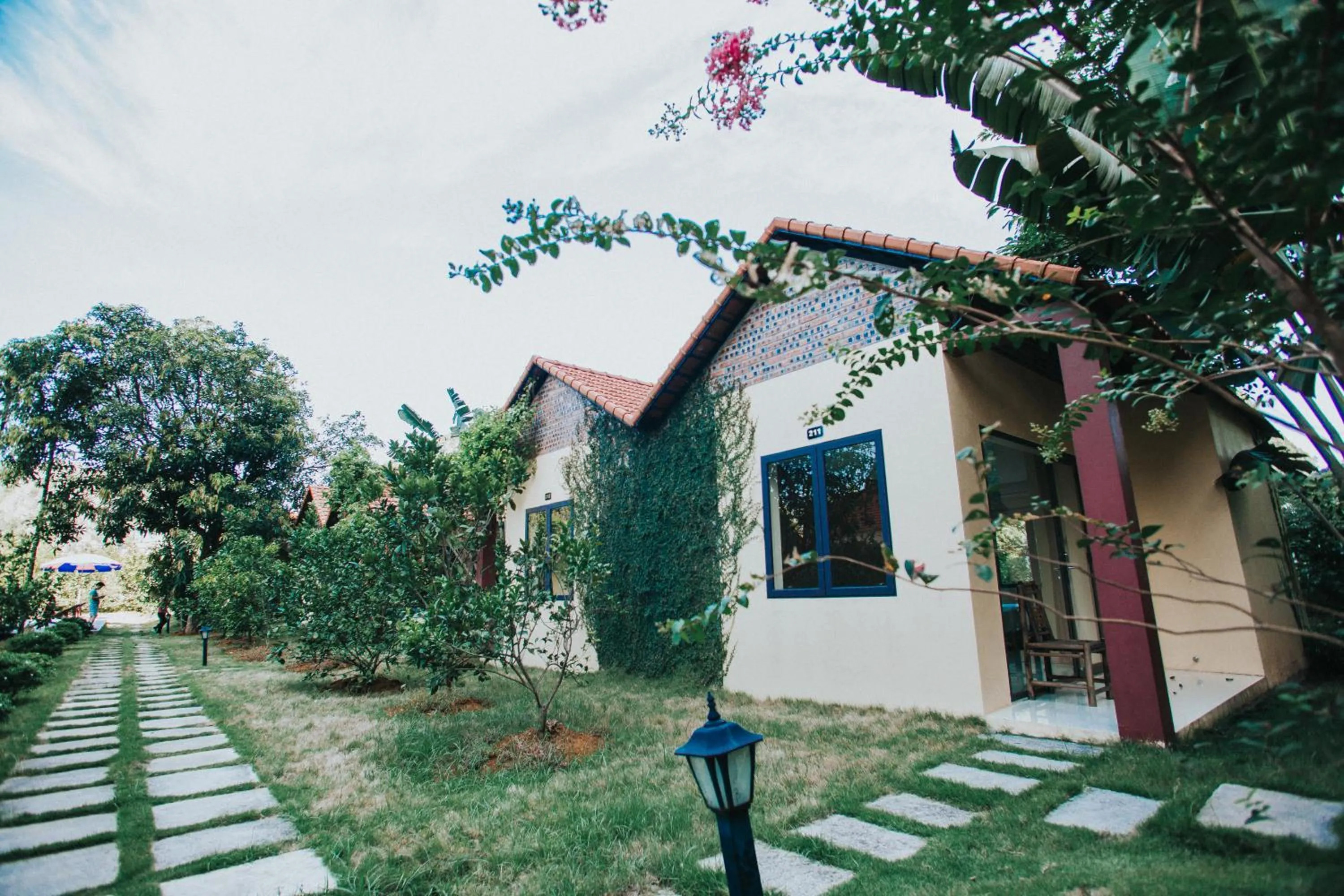 Garden in Trang An Retreat