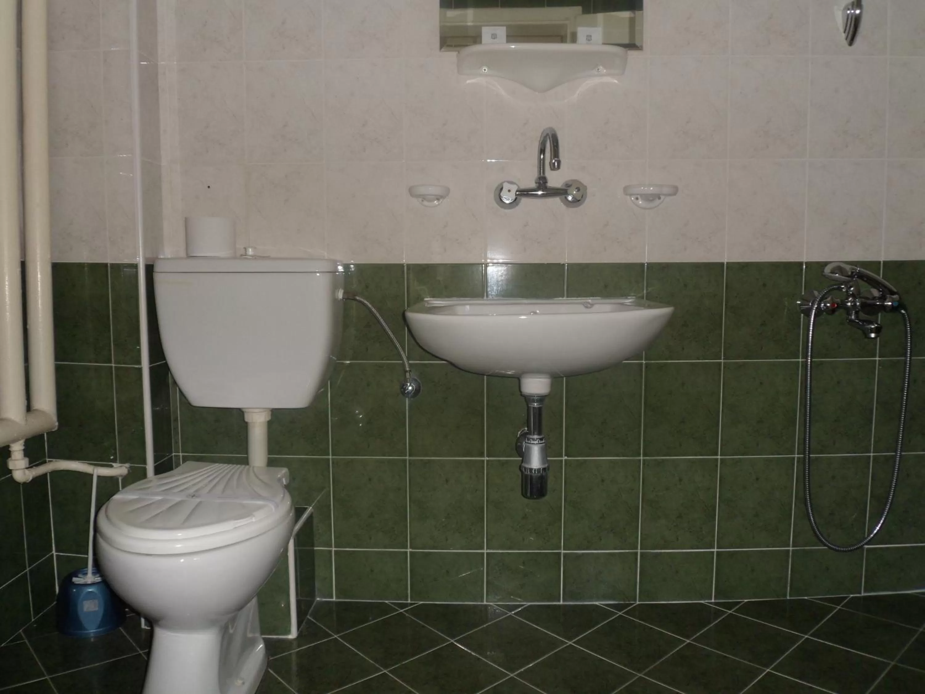 Bathroom in Hotel of Bulgarian Academy of Sciences