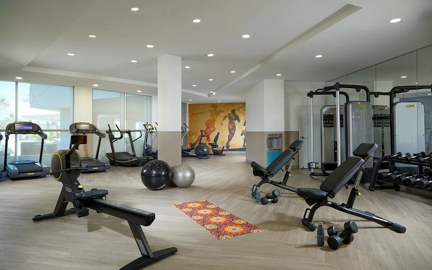 Fitness centre/facilities in Hard Rock Hotel Daytona Beach