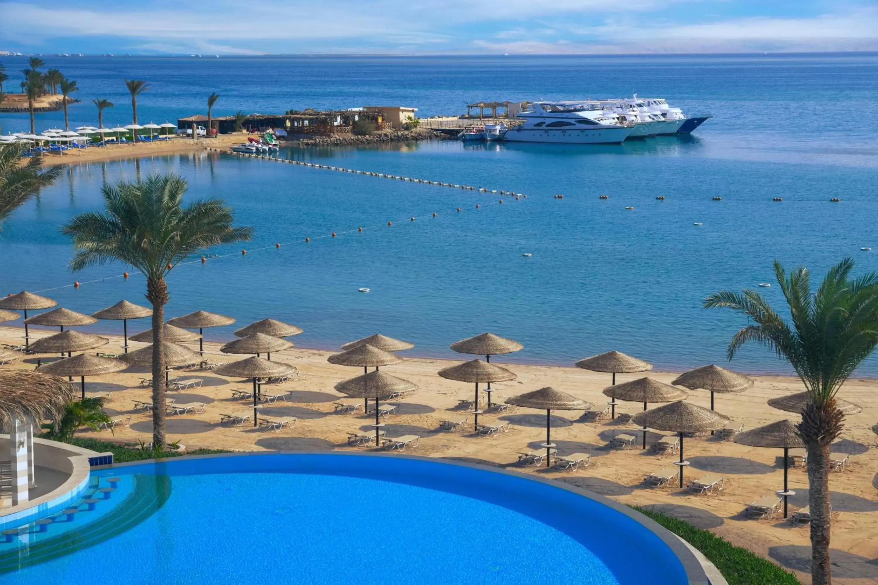 Sea view, Pool View in Jaz Casa Del Mar Beach