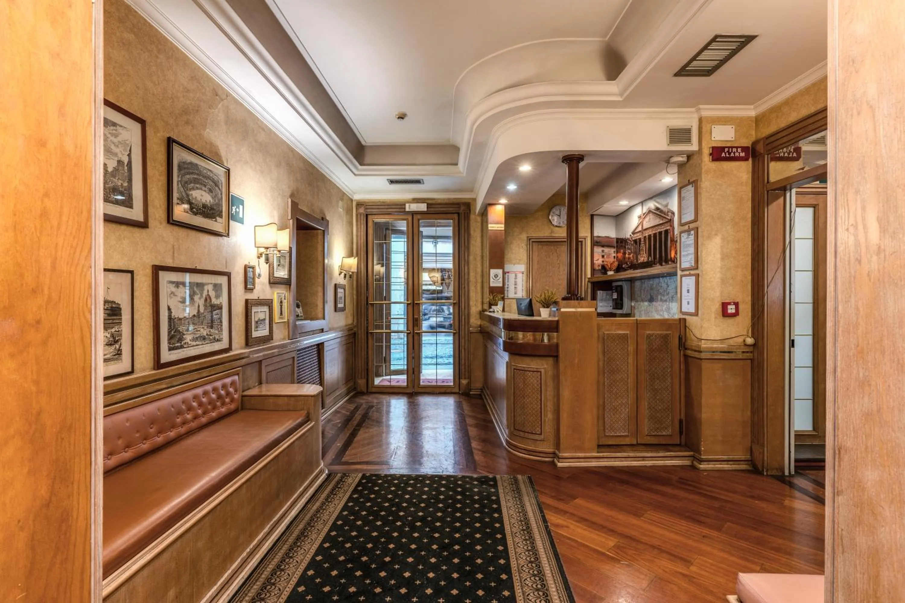 Lobby or reception in Hotel Pomezia