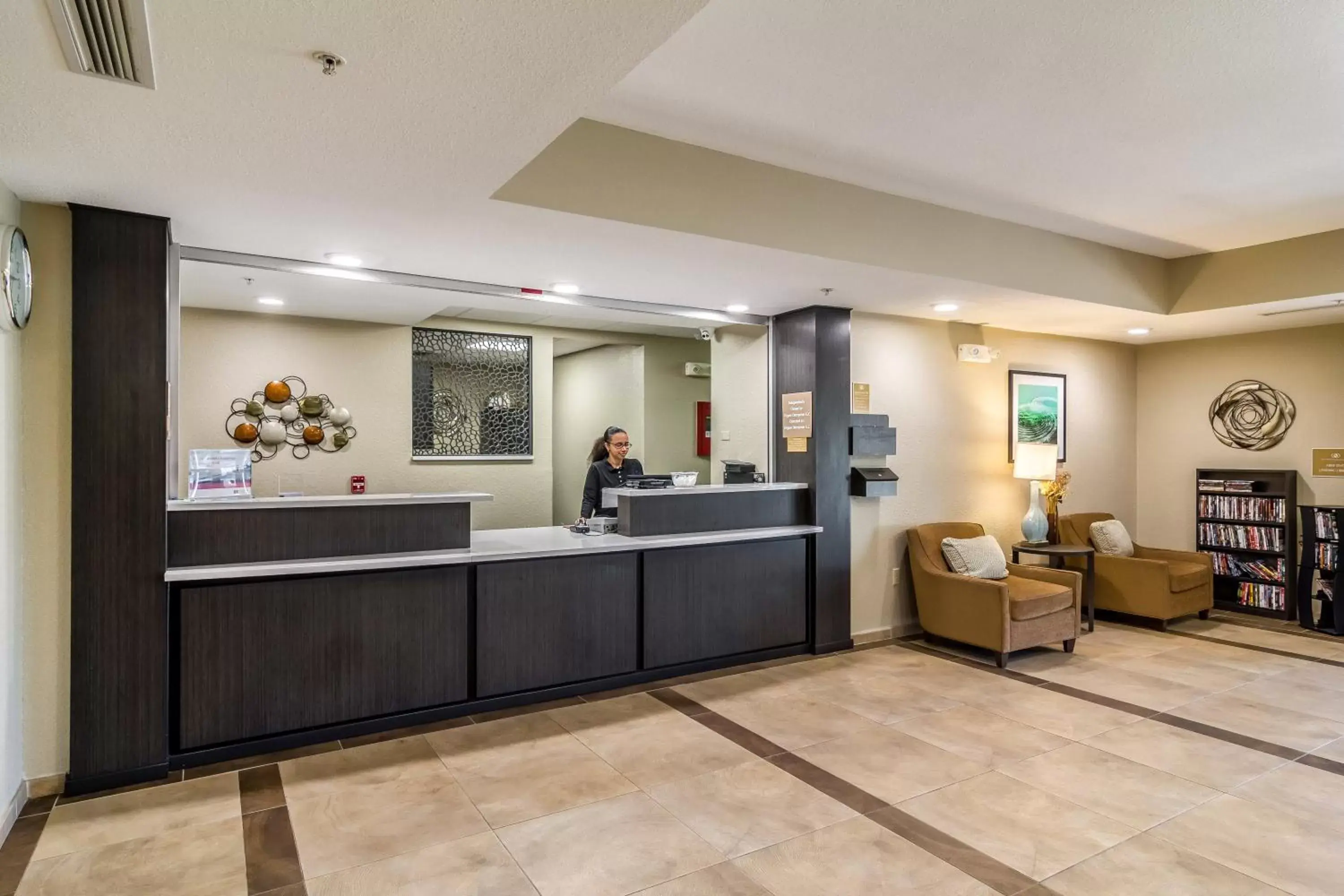 Property building, Lobby/Reception in Candlewood Suites Jacksonville East Merril Road, an IHG Hotel