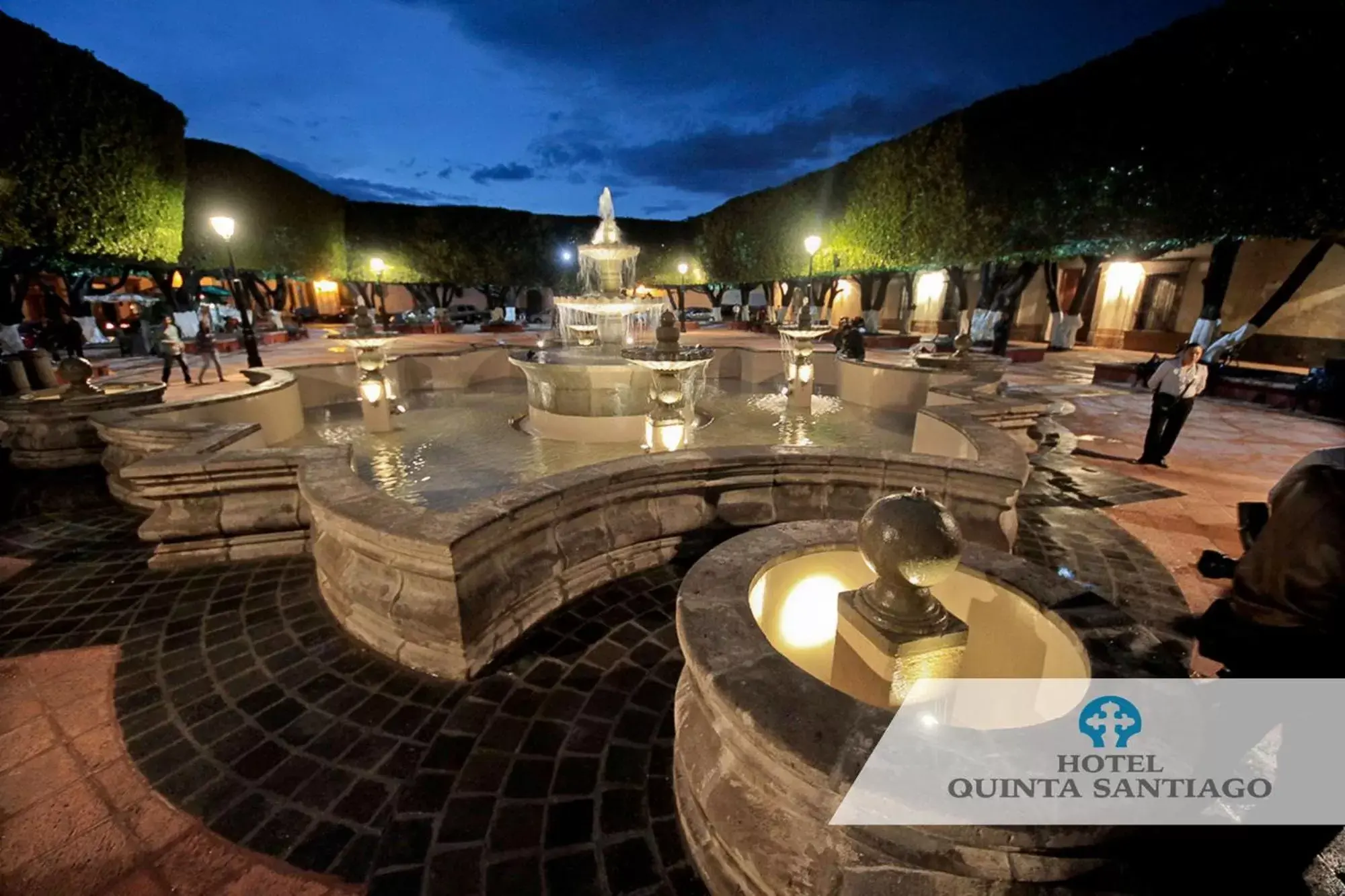 Swimming Pool in Hotel Quinta Santiago