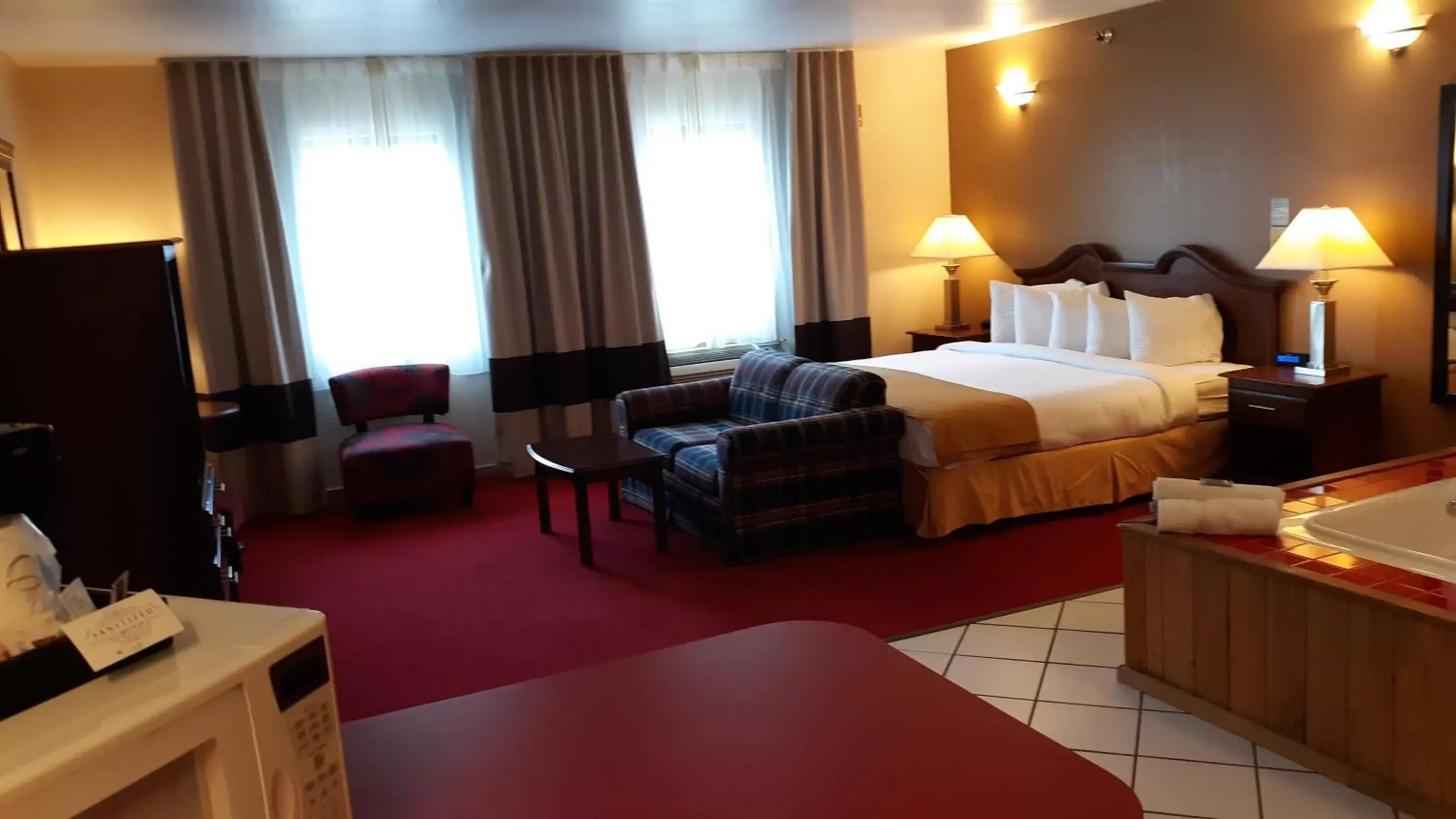 Bedroom, Bed in Pleasant Moose Lodge Bedroom, Bed in Pleasant Moose Lodge