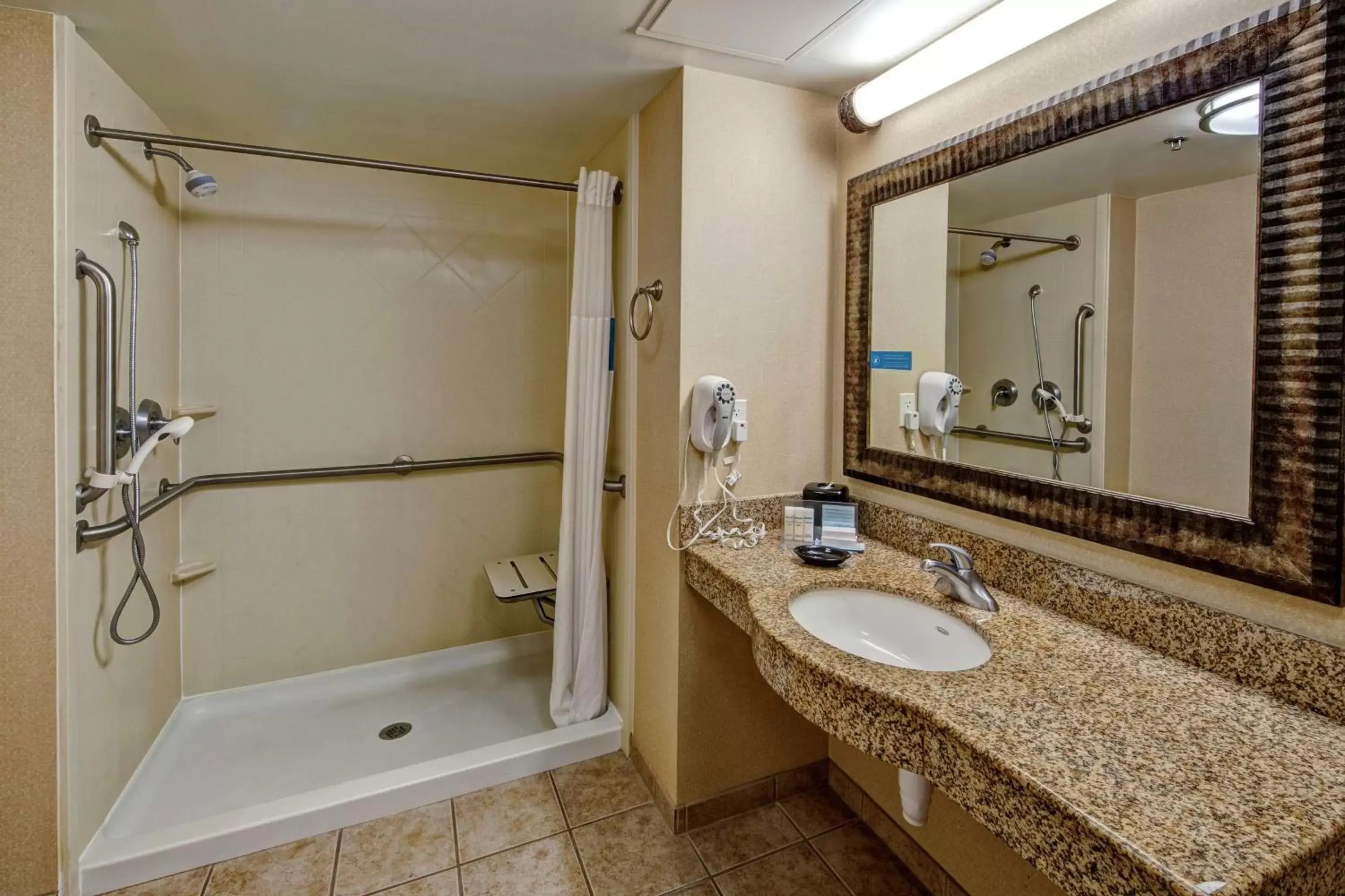 Bathroom in Hampton Inn Roanoke Rapids