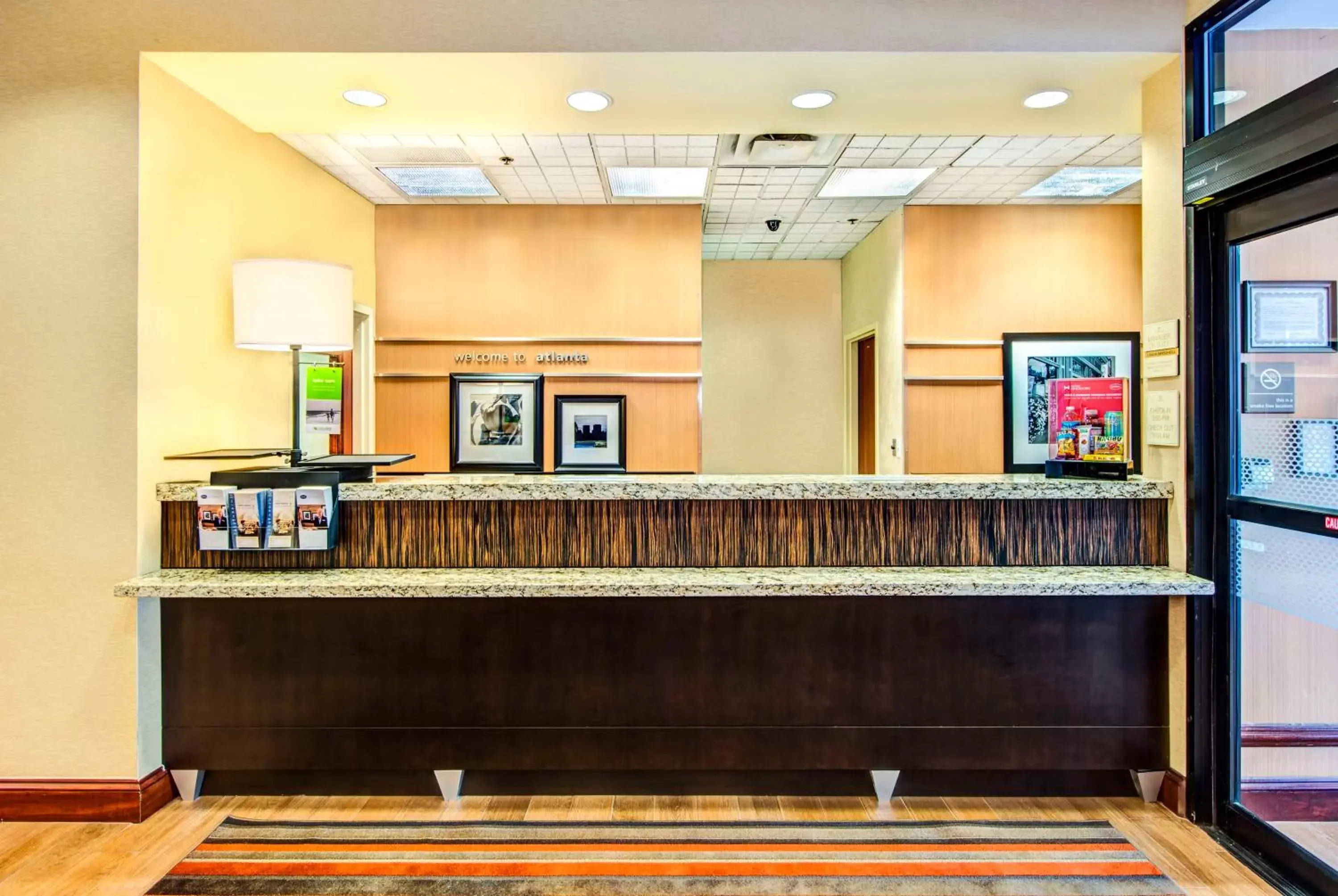 Lobby or reception in Hampton Inn & Suites Atlanta-Galleria Lobby or reception in Hampton Inn & Suites Atlanta-Galleria