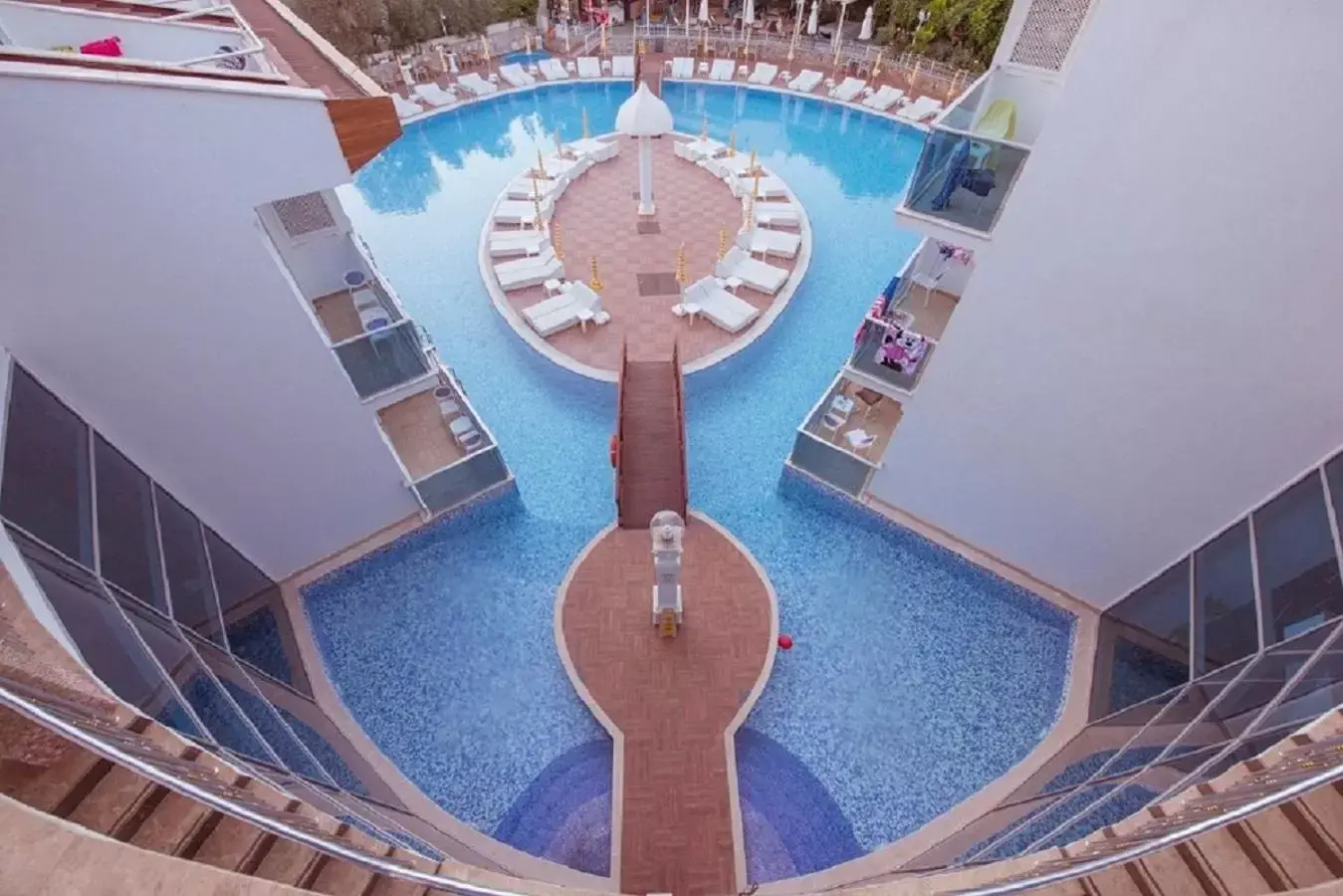 Swimming pool, Pool View in Ocean Blue High Class Hotel & SPA