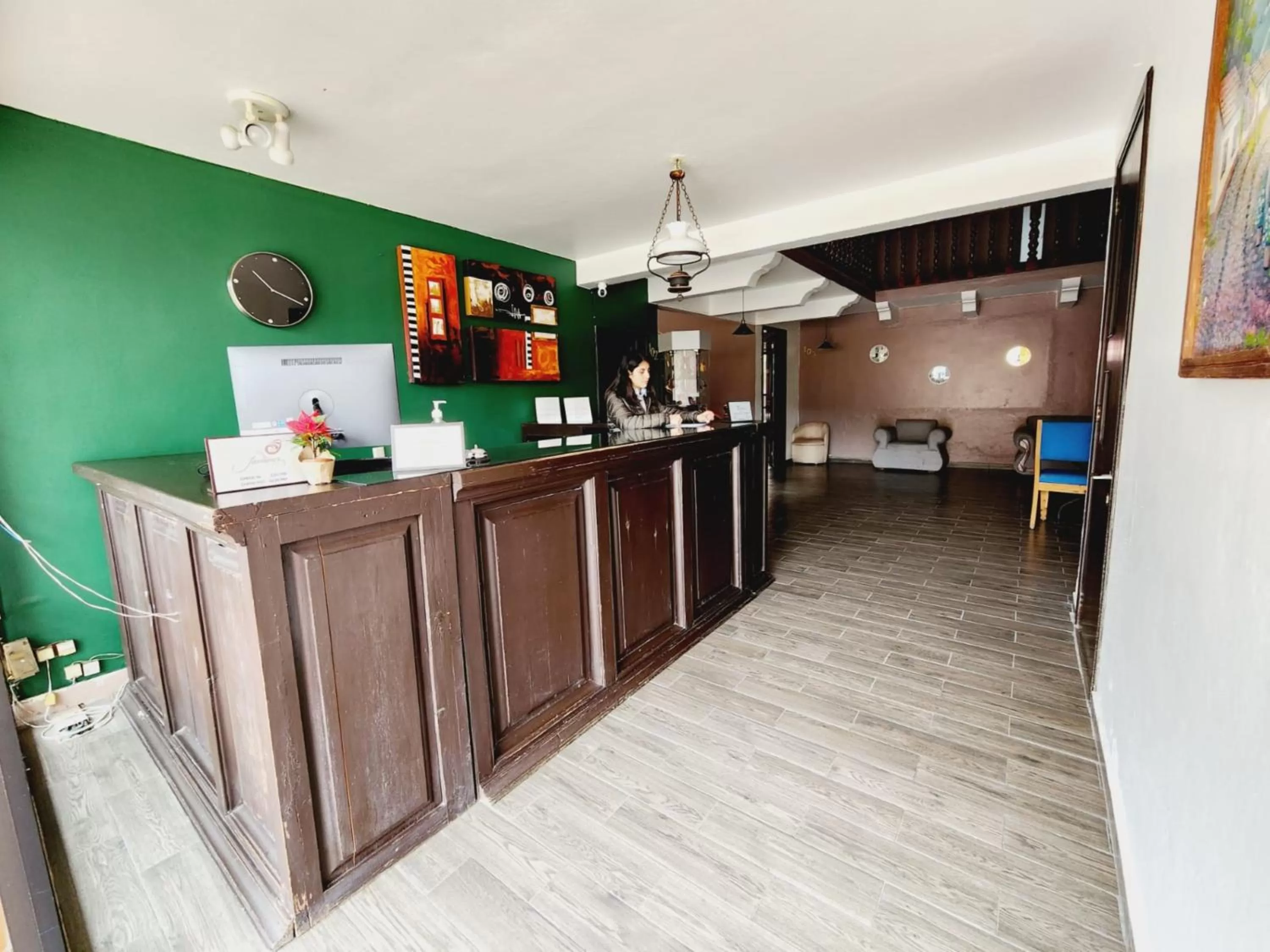 Lobby or reception in Hotel Jardines Del Carmen