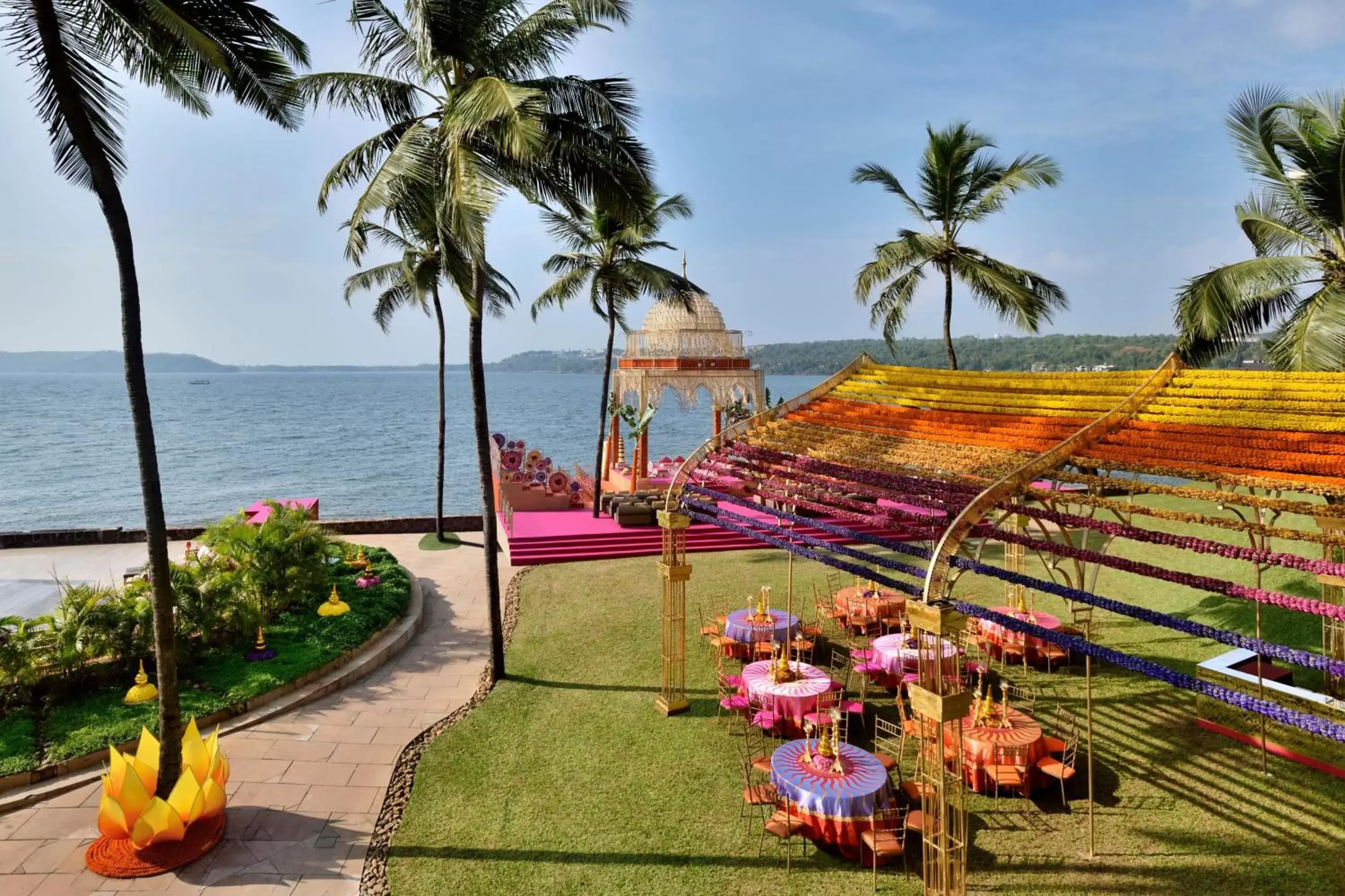 Banquet/Function facilities in Goa Marriott Resort & Spa