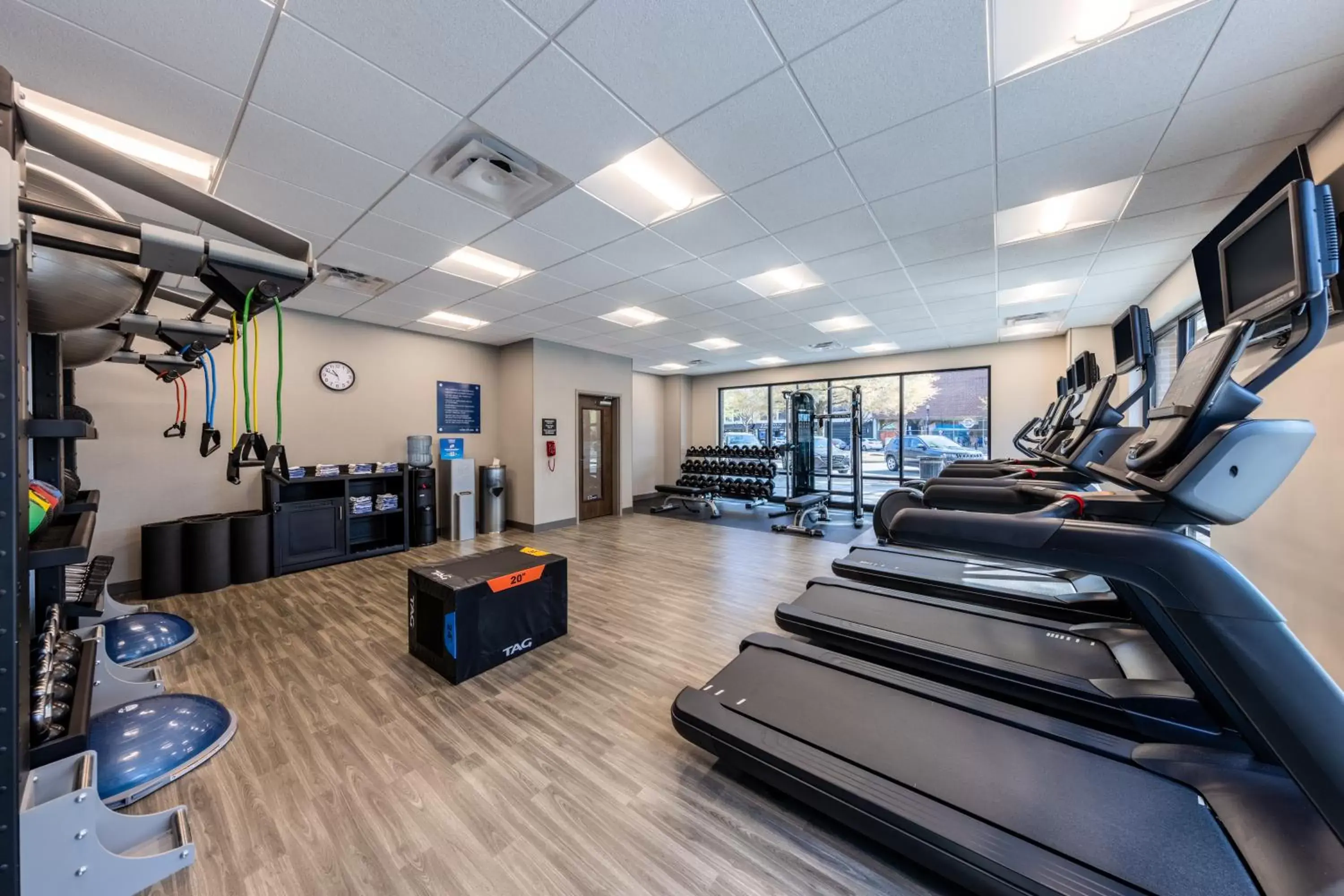 Fitness centre/facilities, Fitness Center/Facilities in Hampton Inn Columbus Downtown, Ga
