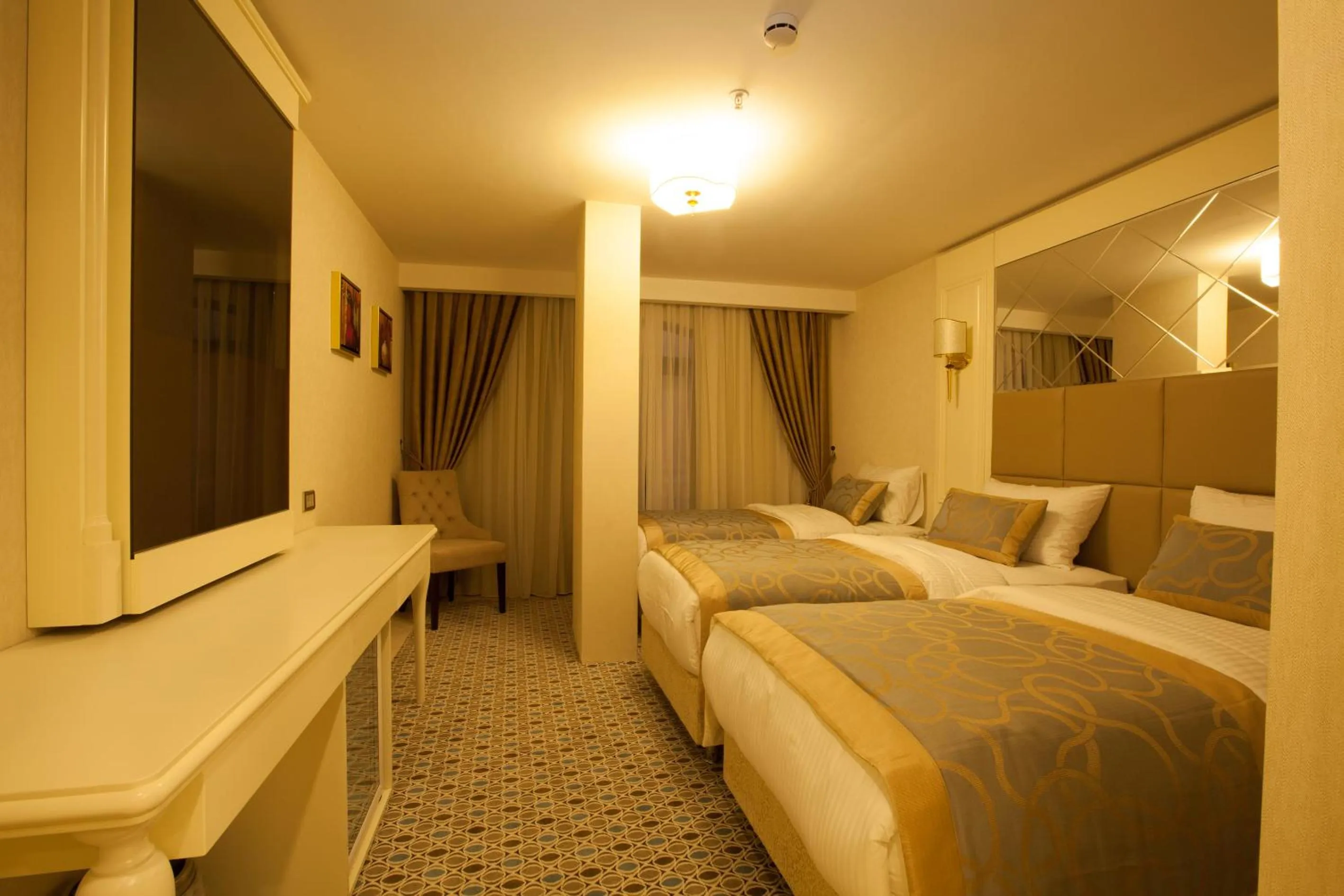 Triple Room with French  Balcony in Beethoven Hotel - Special Category