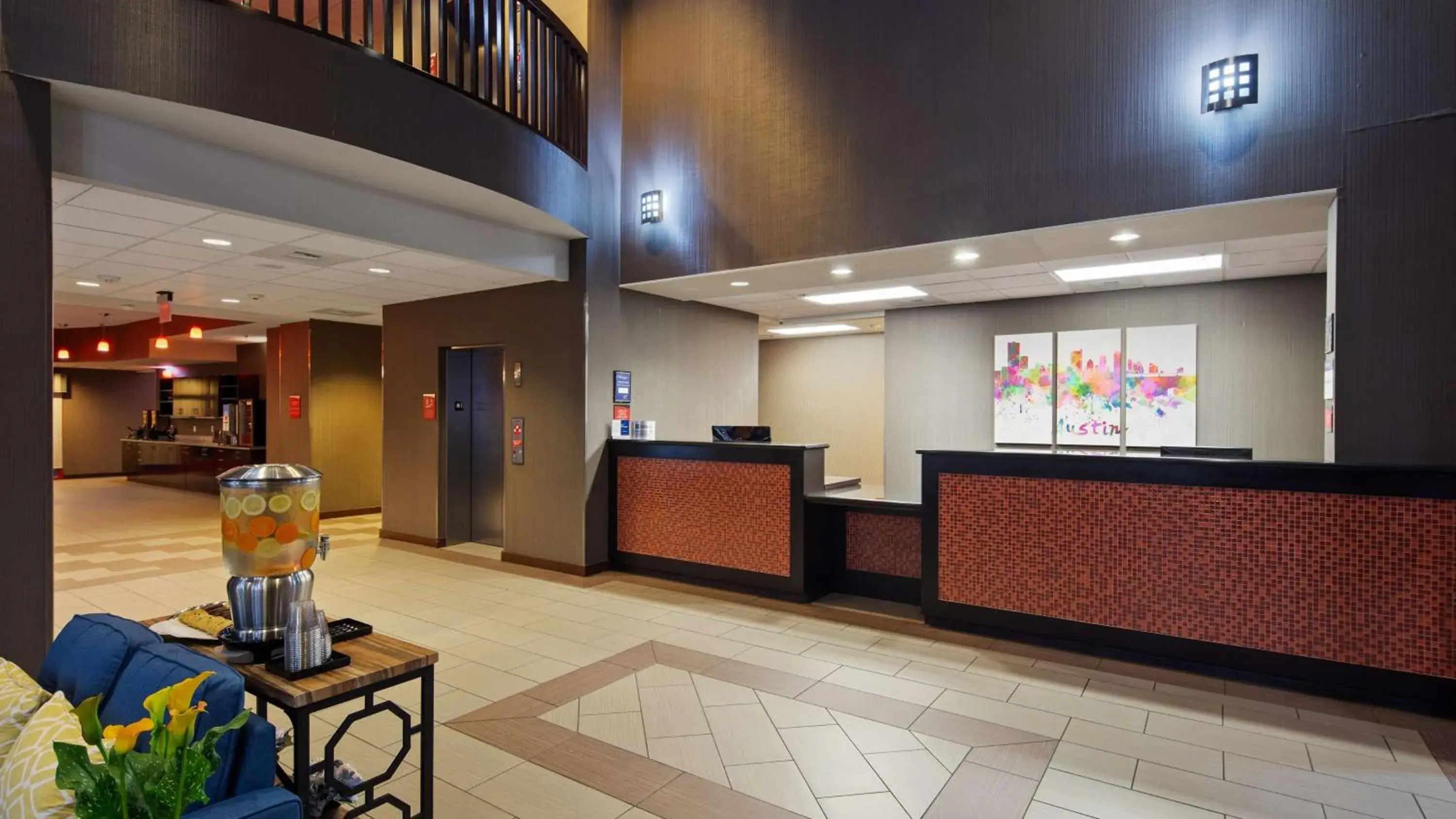 Lobby or reception, Lobby/Reception in Best Western PLUS Austin Airport Inn & Suites