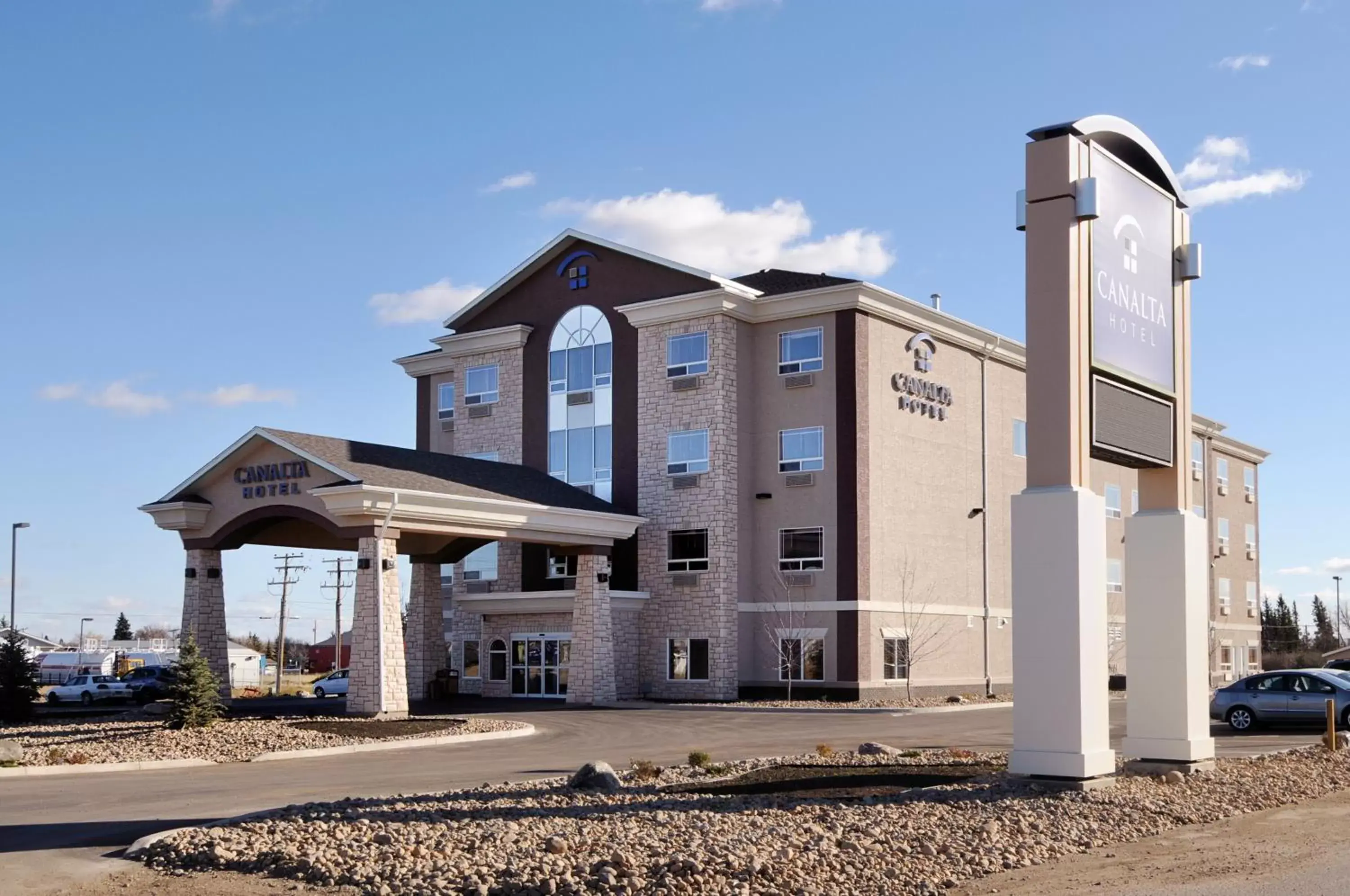 Property building in Canalta Hotel Melfort