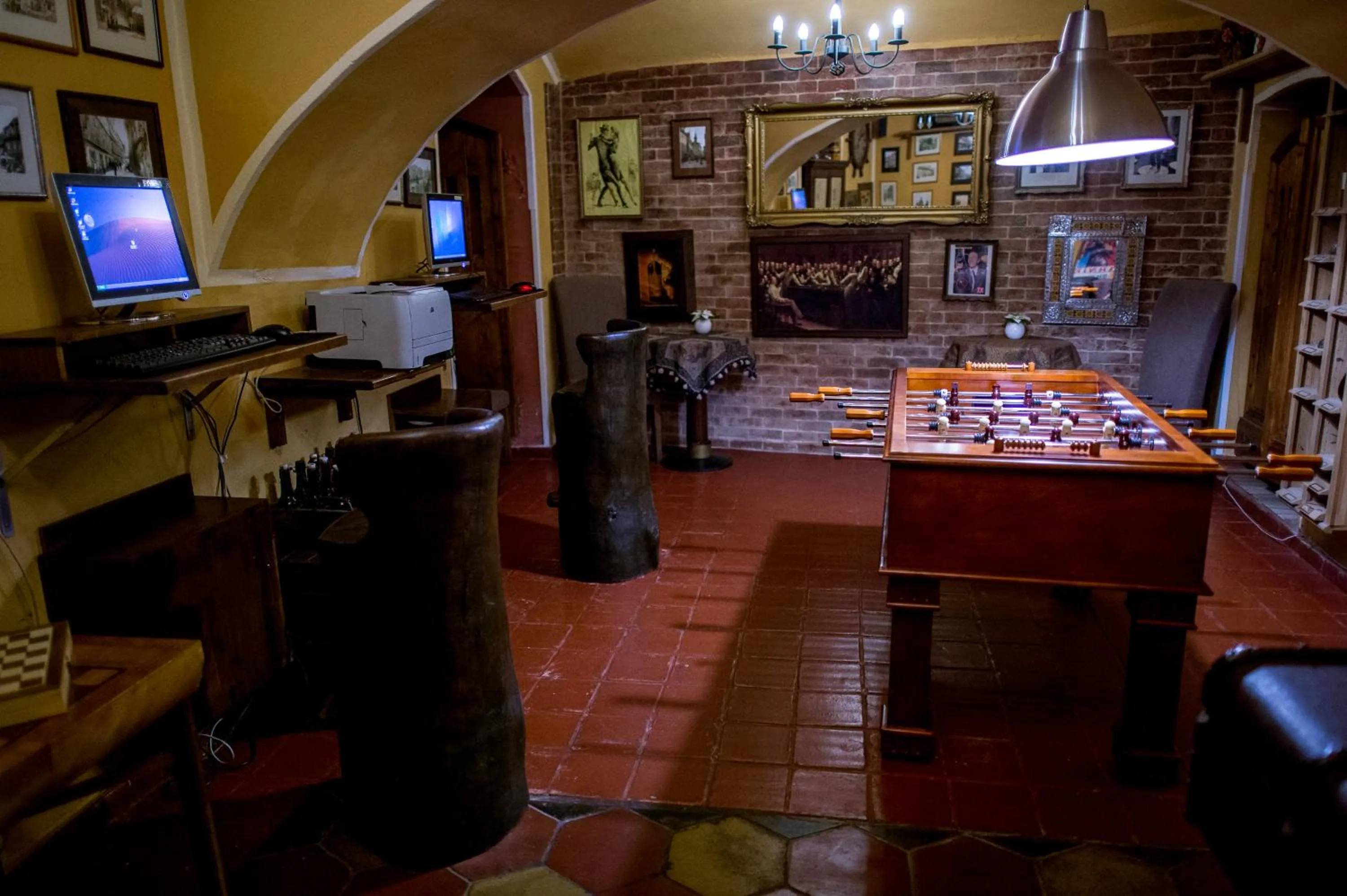 Game Room in Hotel Salvator