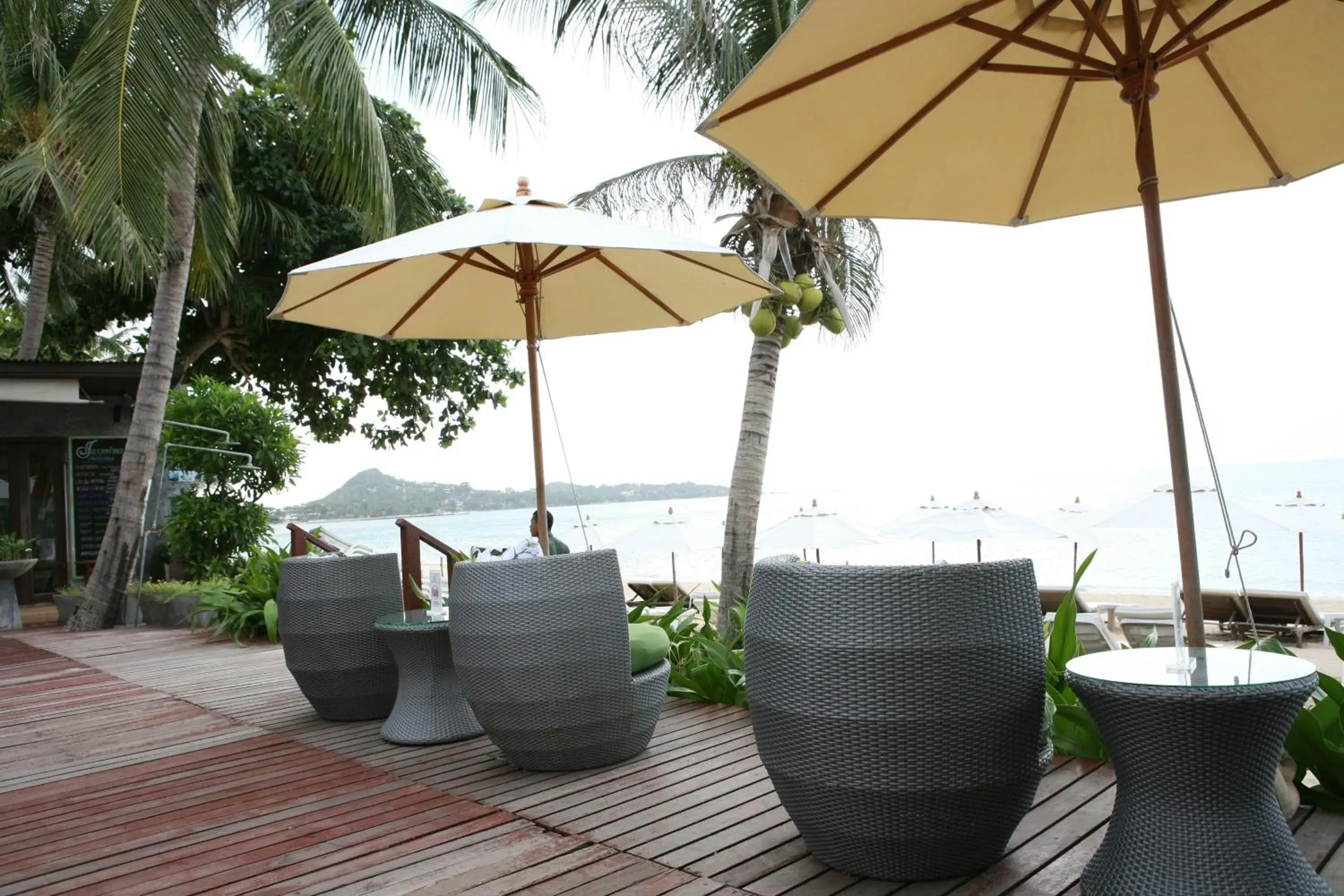 View (from property/room), Restaurant/Places to Eat in Samui Jasmine Resort - SHA Plus
