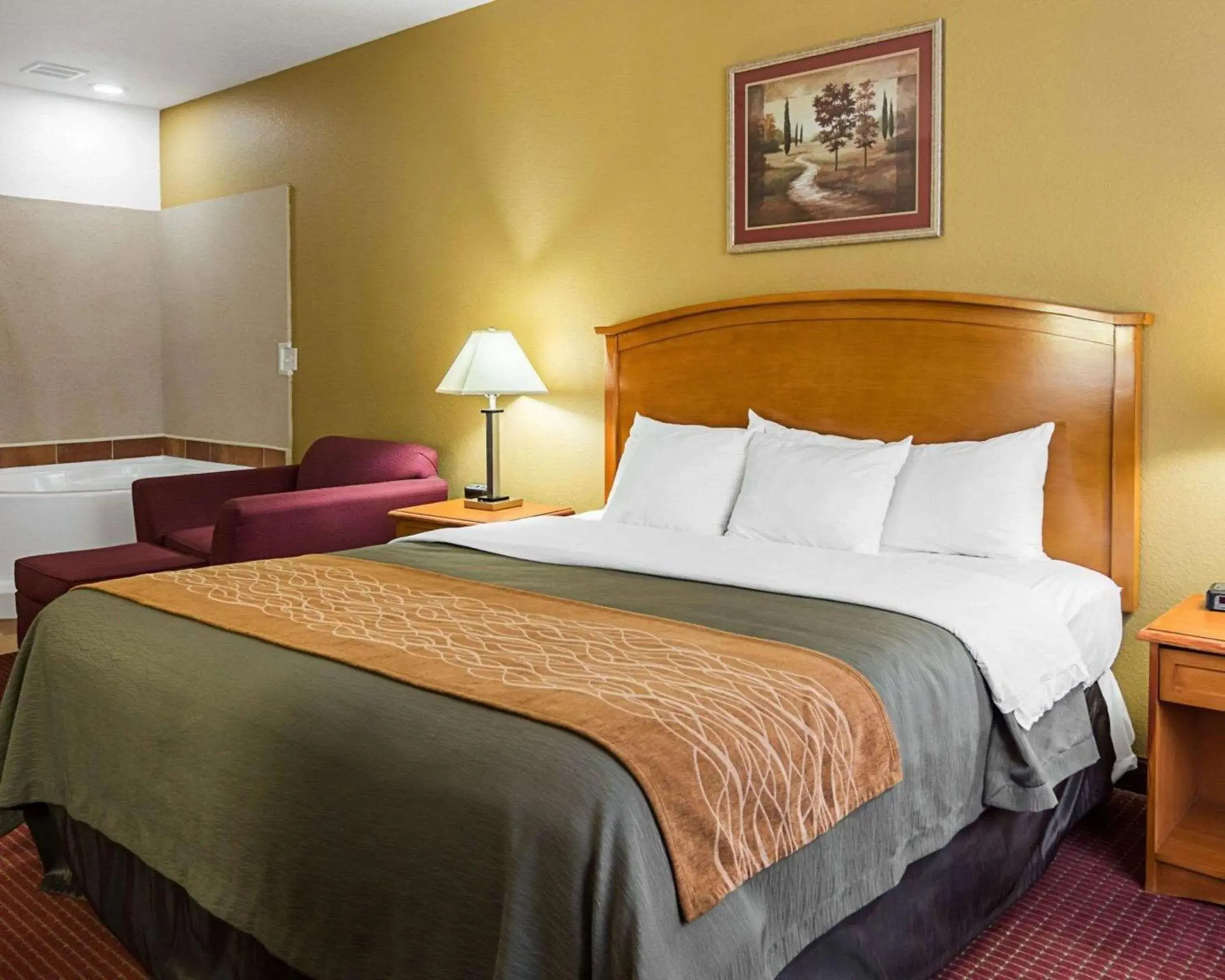 Photo of the whole room, Bed in Comfort Inn & Suites Chesapeake - Portsmouth