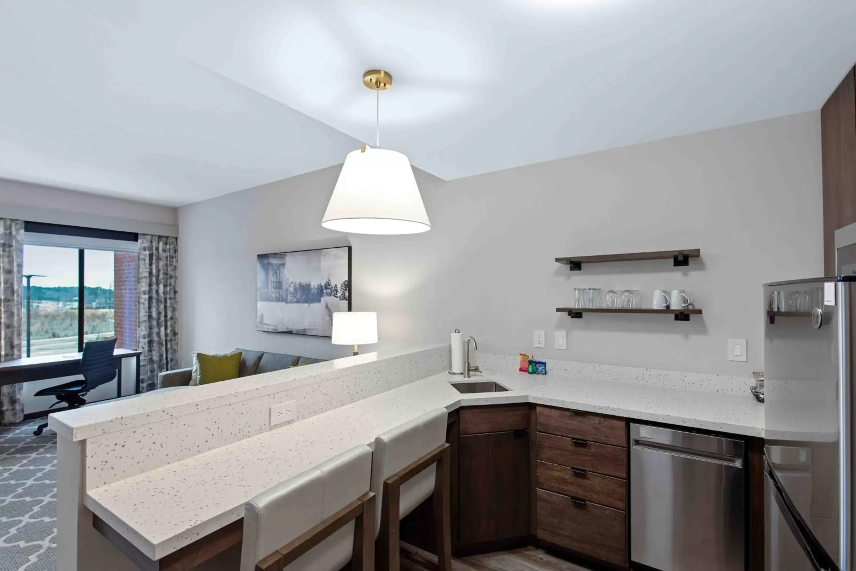 Kitchen or kitchenette, Kitchen/Kitchenette in Residence Inn by Marriott Atlanta Covington