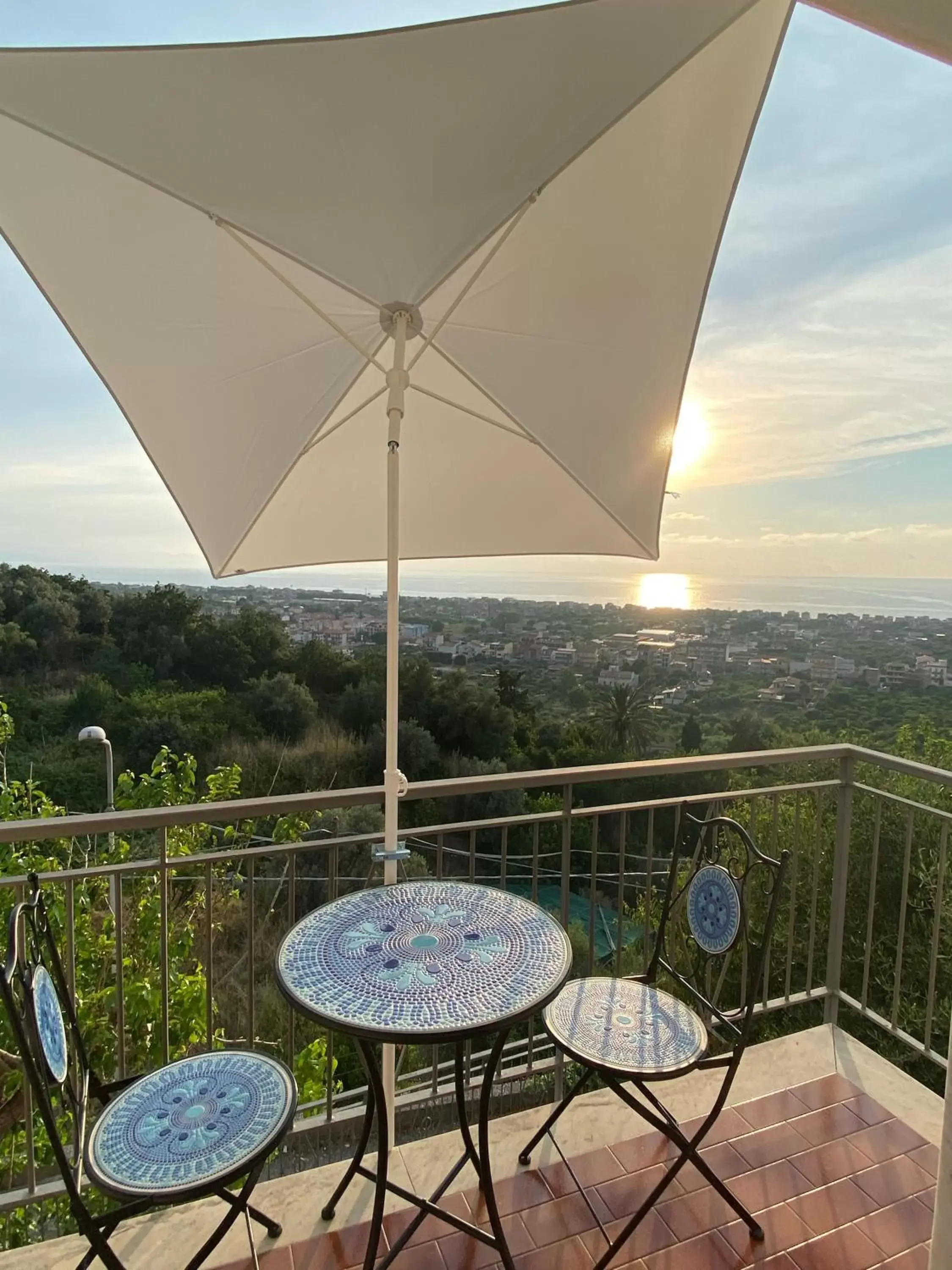 Balcony/Terrace in B&B Il Tramonto