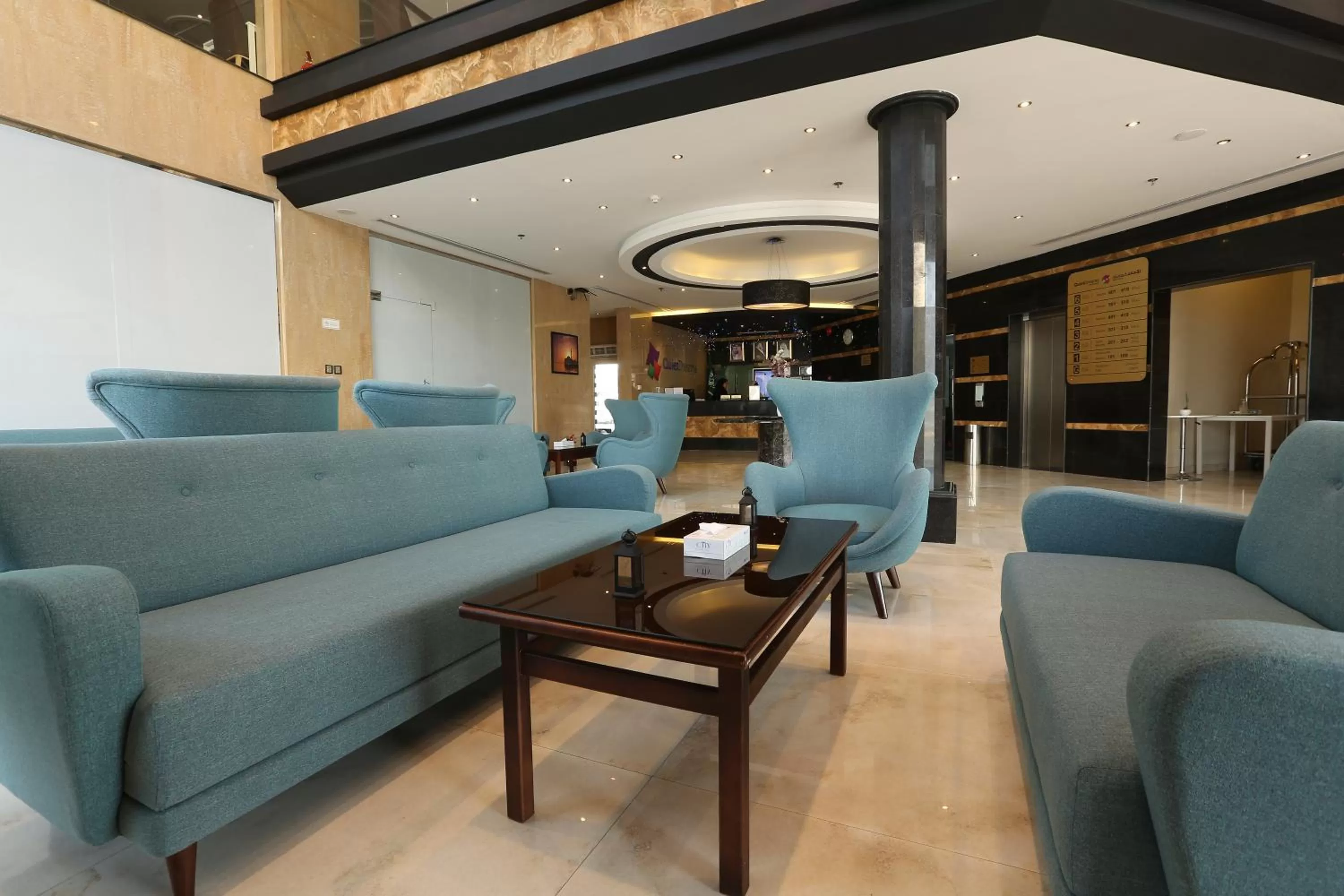Seating area in Quiet Dreams - Serviced Apartments King abdul Aziz Street Branch