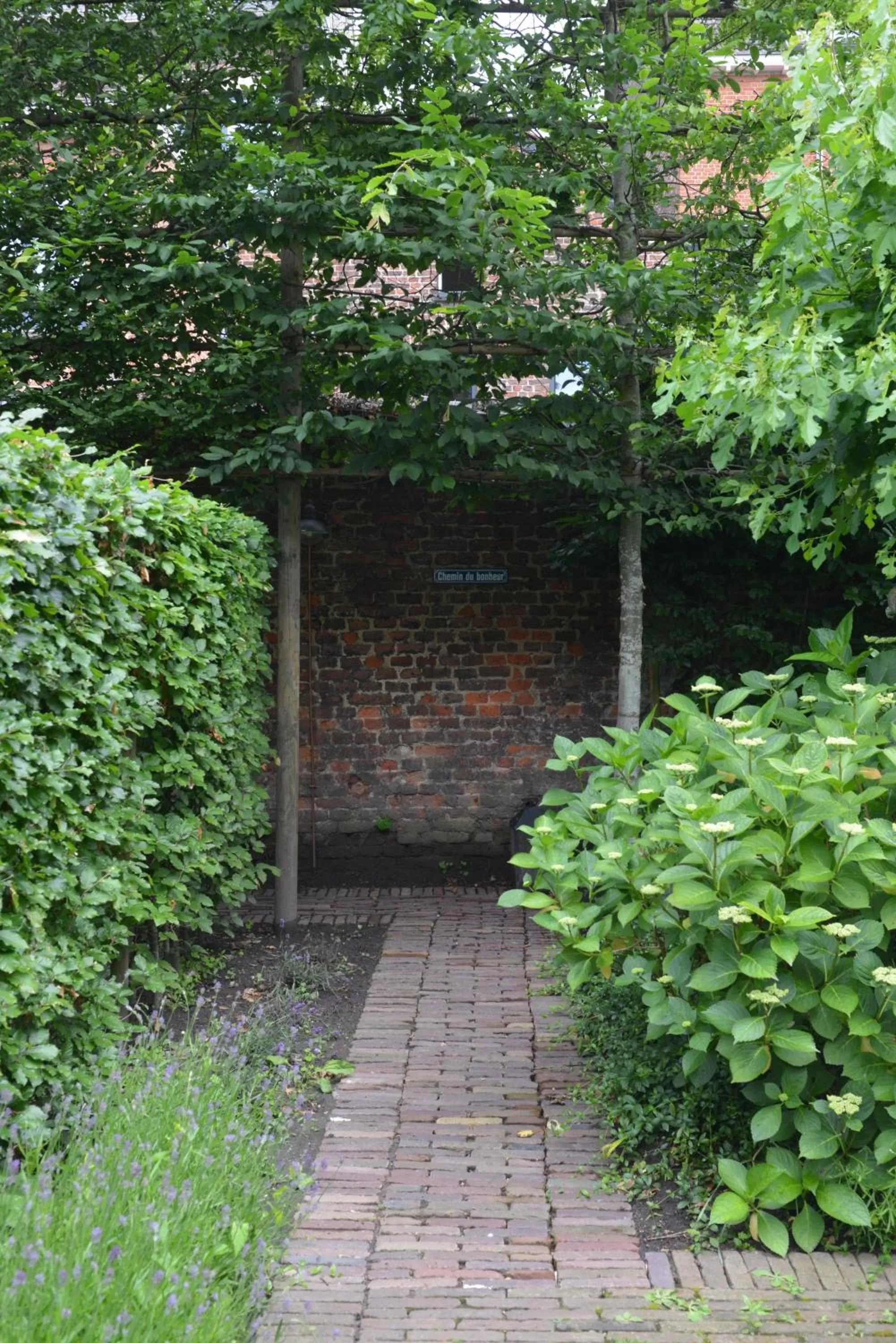 Garden in Boetiekhotel Hemelhuys