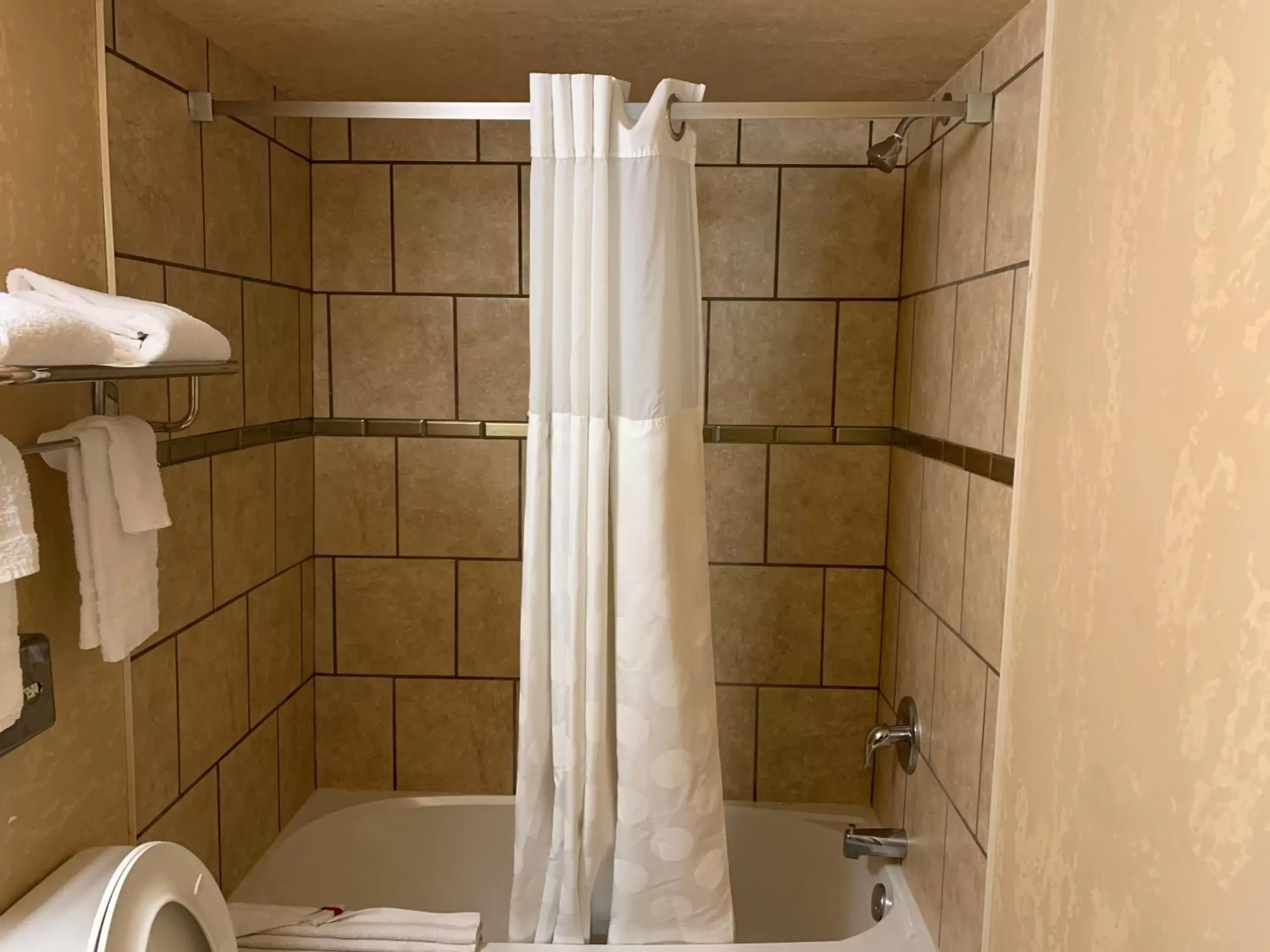 Bathroom in Ramada by Wyndham West Atlantic City