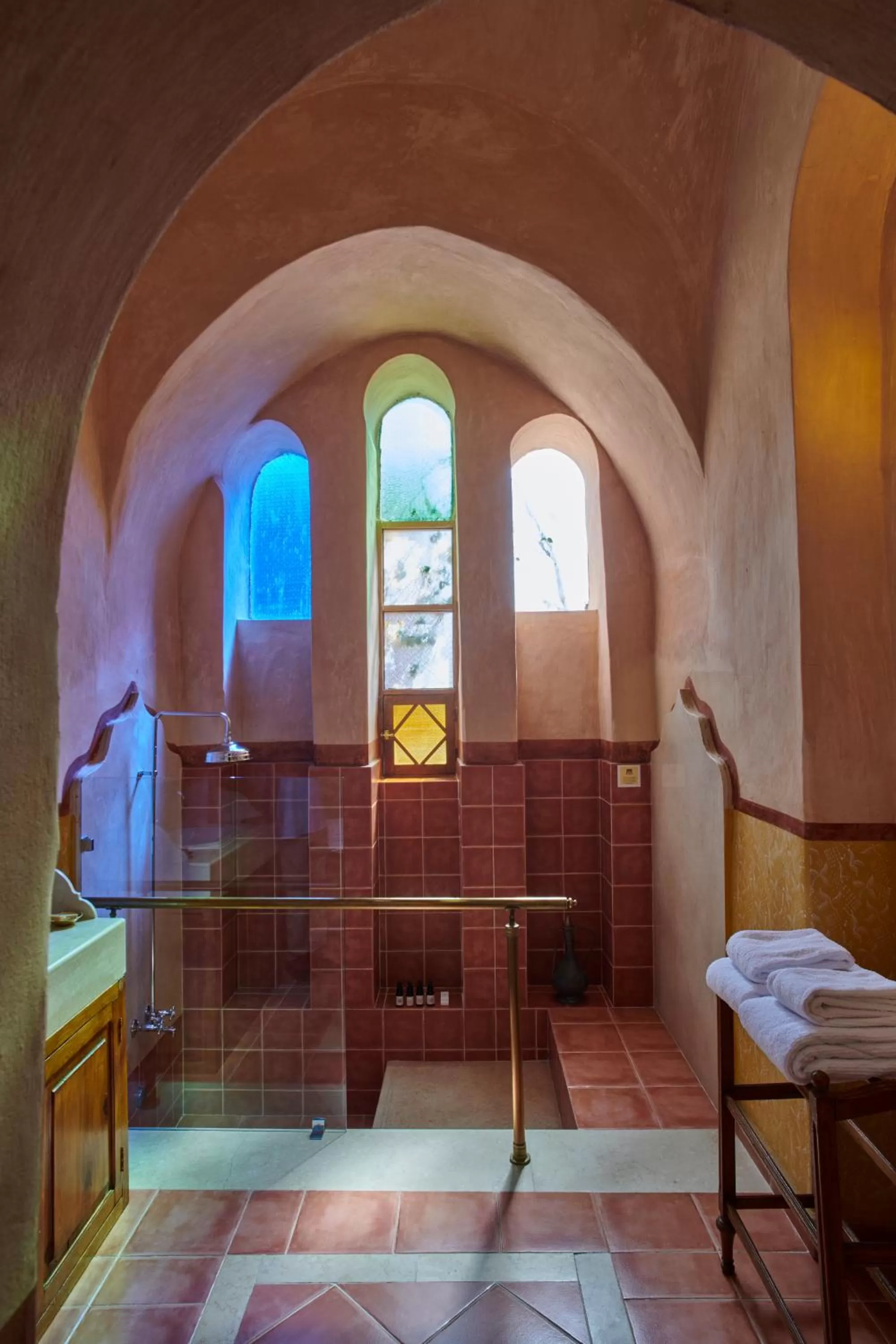 Bathroom in Al Moudira Hotel