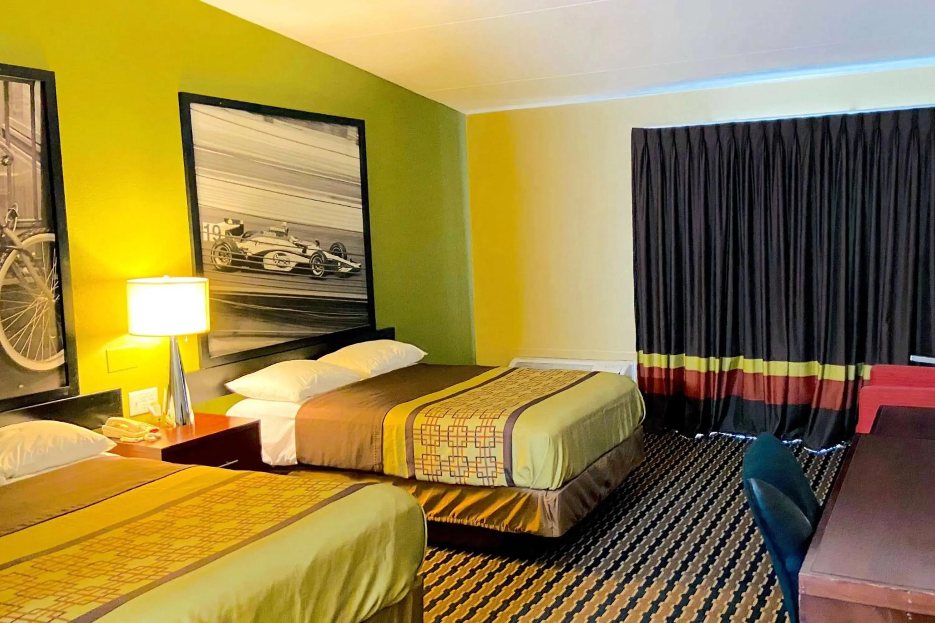 Photo of the whole room, Bed in Super 8 by Wyndham Rocky Mount I-95 EXIT 145