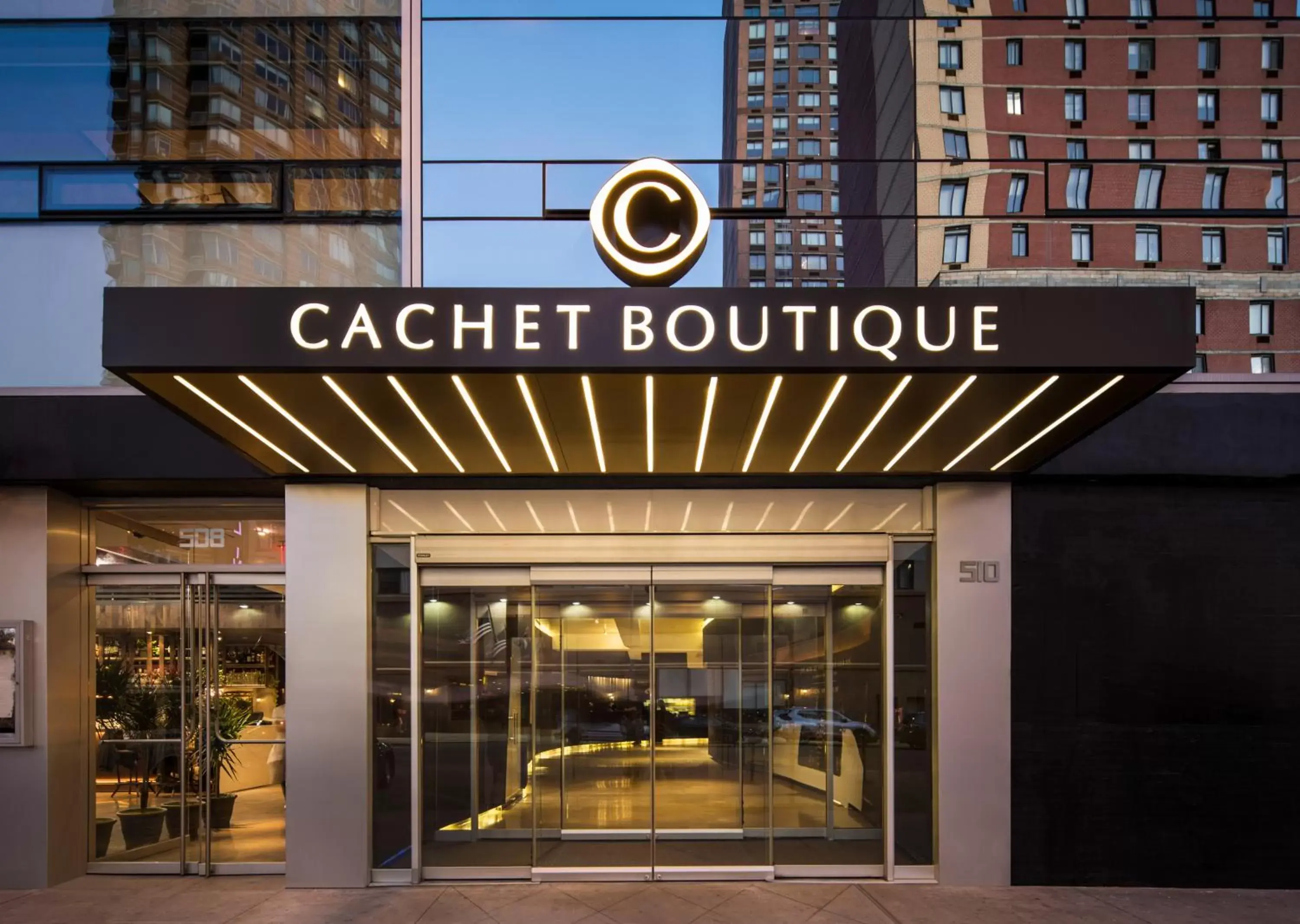 Facade/entrance in Cachet Boutique Hotel NYC