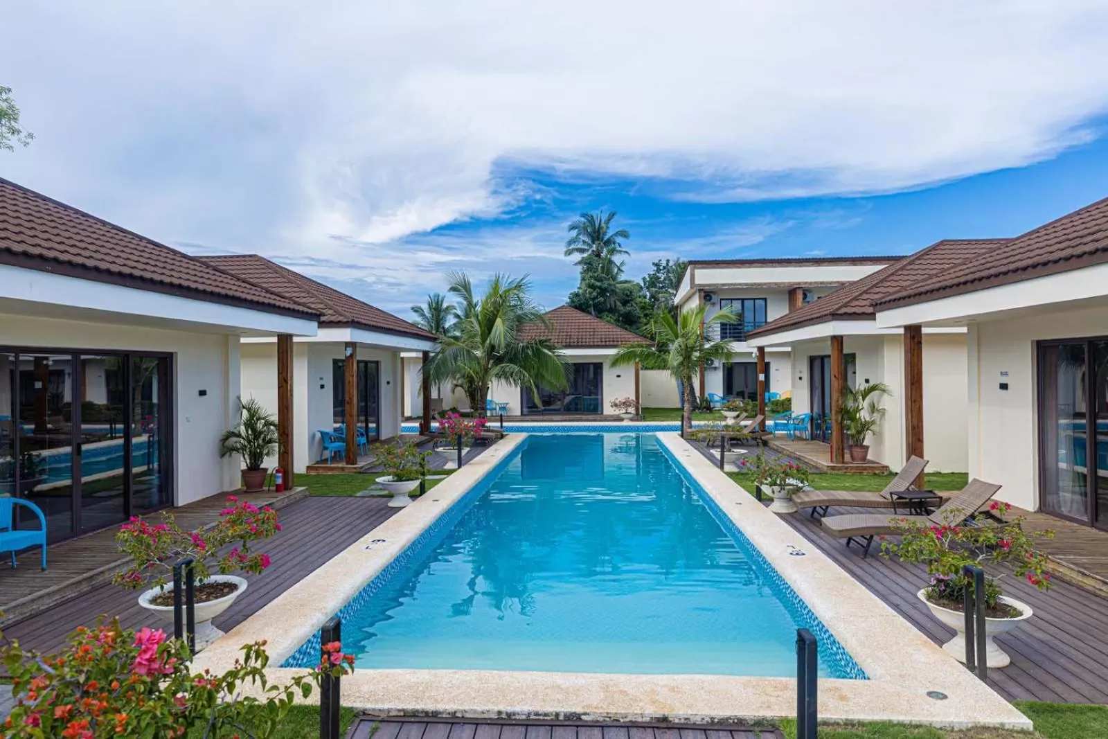 Swimming pool in Amphitrite Resort