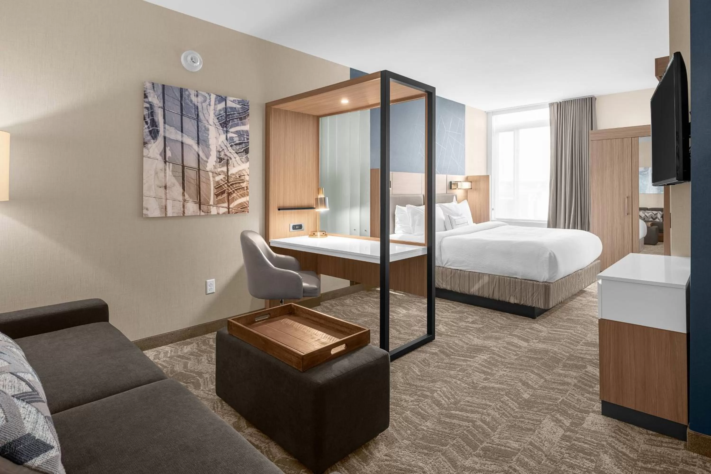 King Studio with Trundle Bed - Hearing Accessible in SpringHill Suites by Marriott Jackson