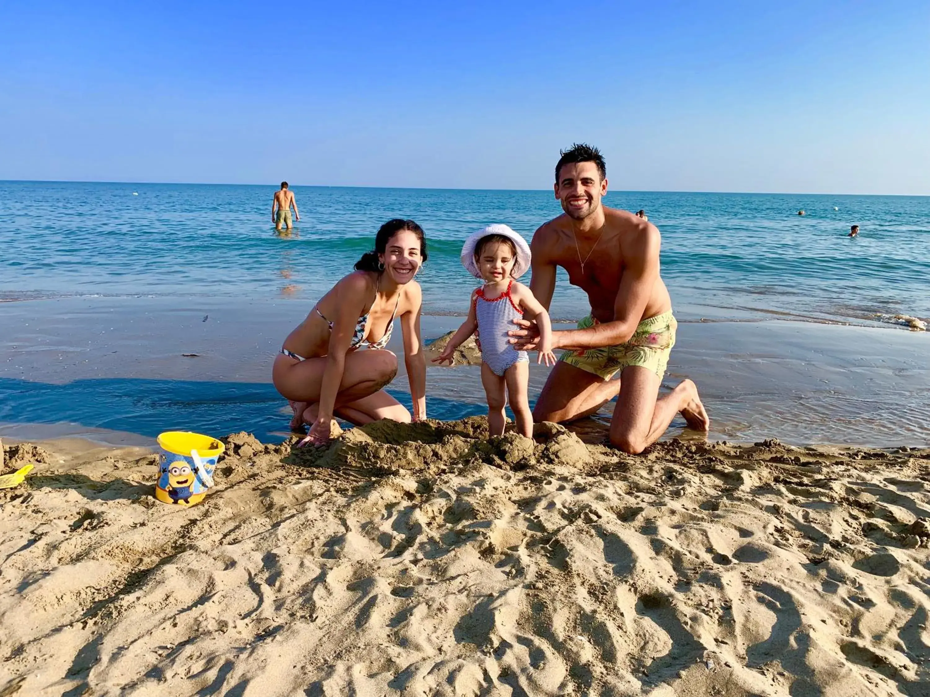 People, Beach in Hotel Beau Rivage Pineta