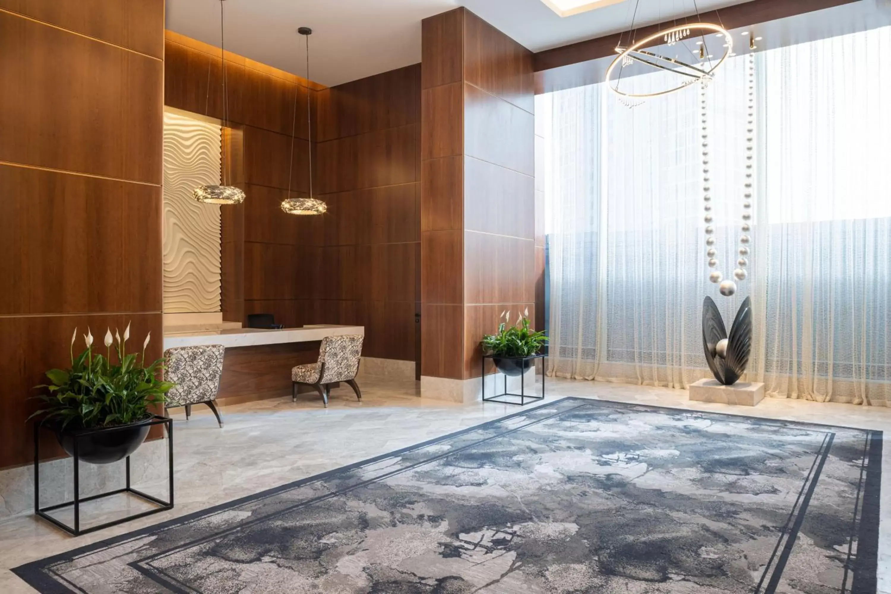 Property building, Bathroom in Marriott Executive Apartments Kuwait City