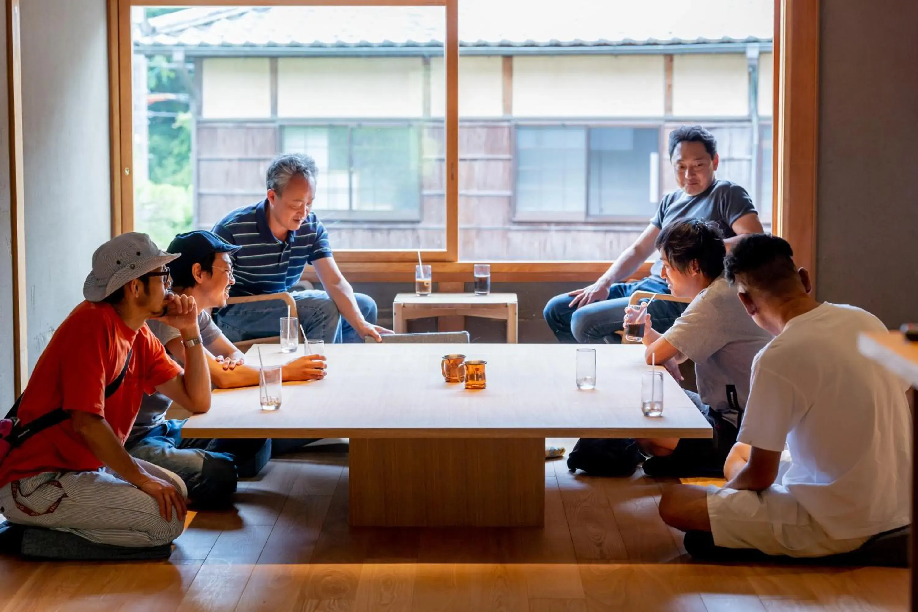 Living room in RYOKAN YAMAZAKI 