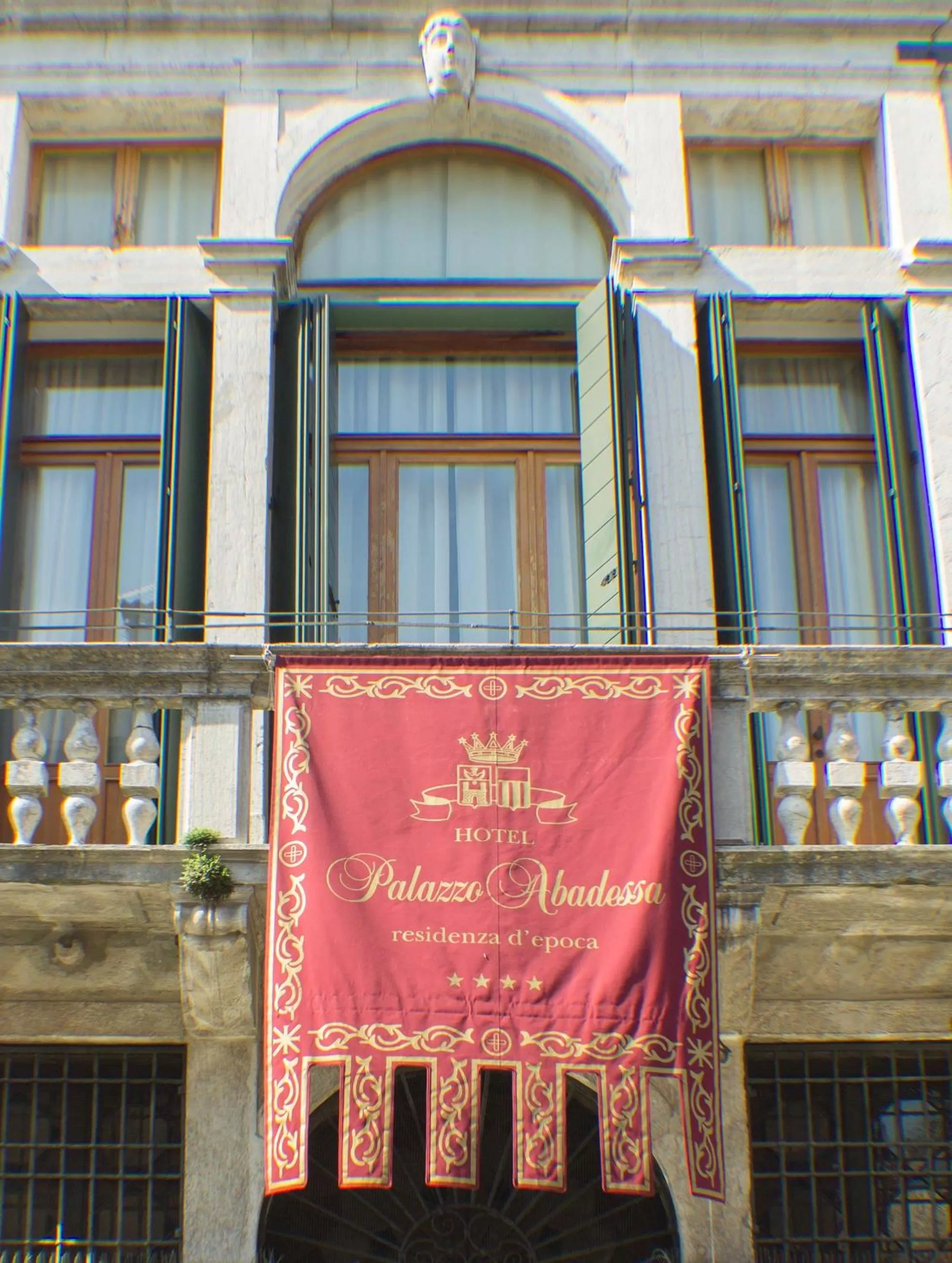 Property building in Hotel Palazzo Abadessa