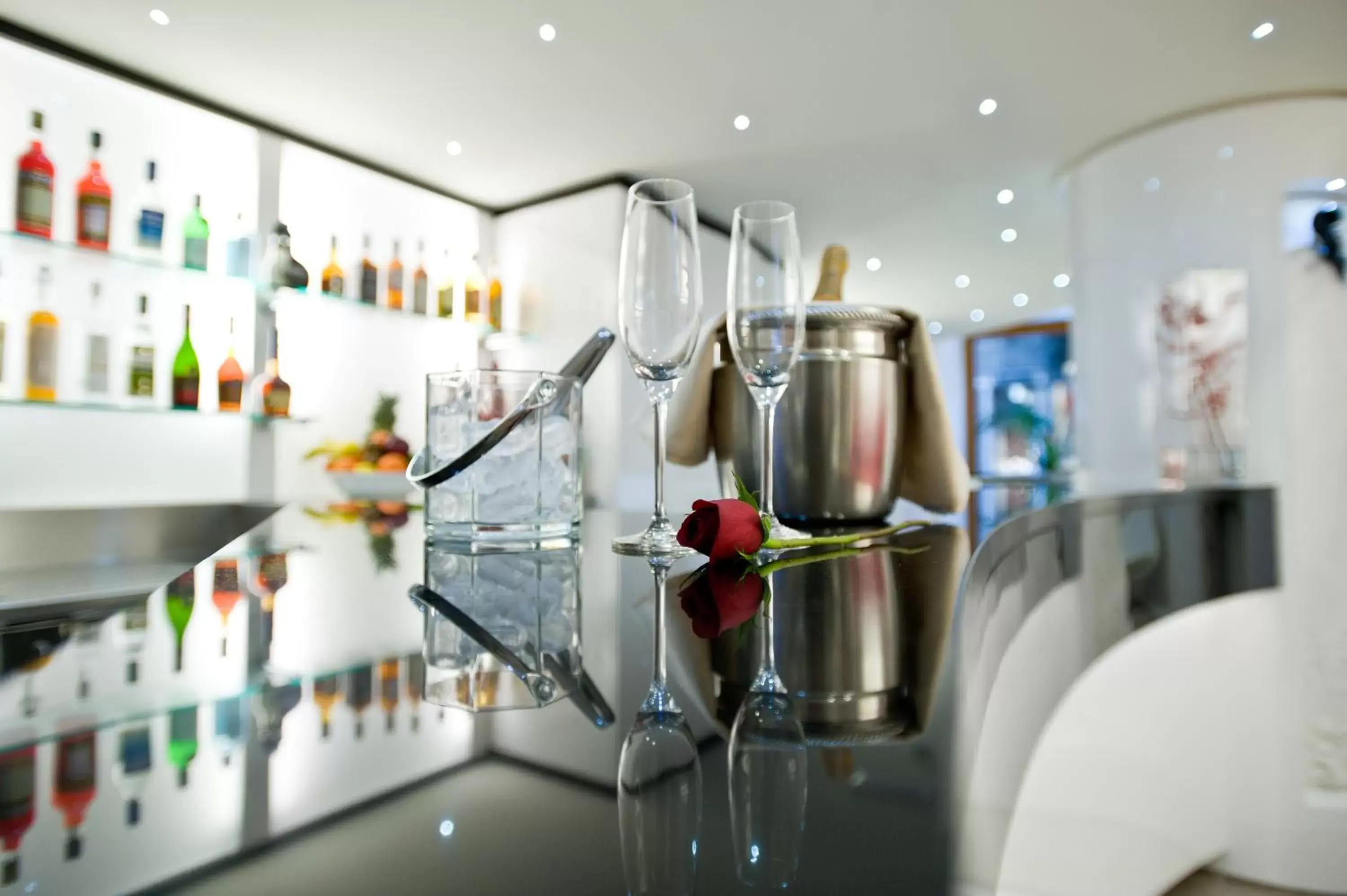 Lounge or bar in Hotel Coppe Trieste - Boutique Hotel