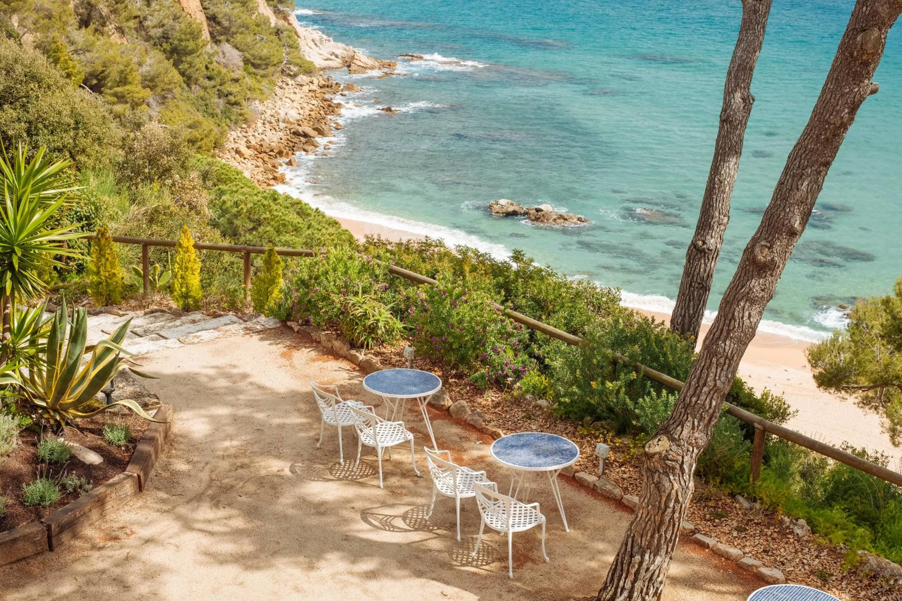 Natural landscape in Hotel Santa Marta