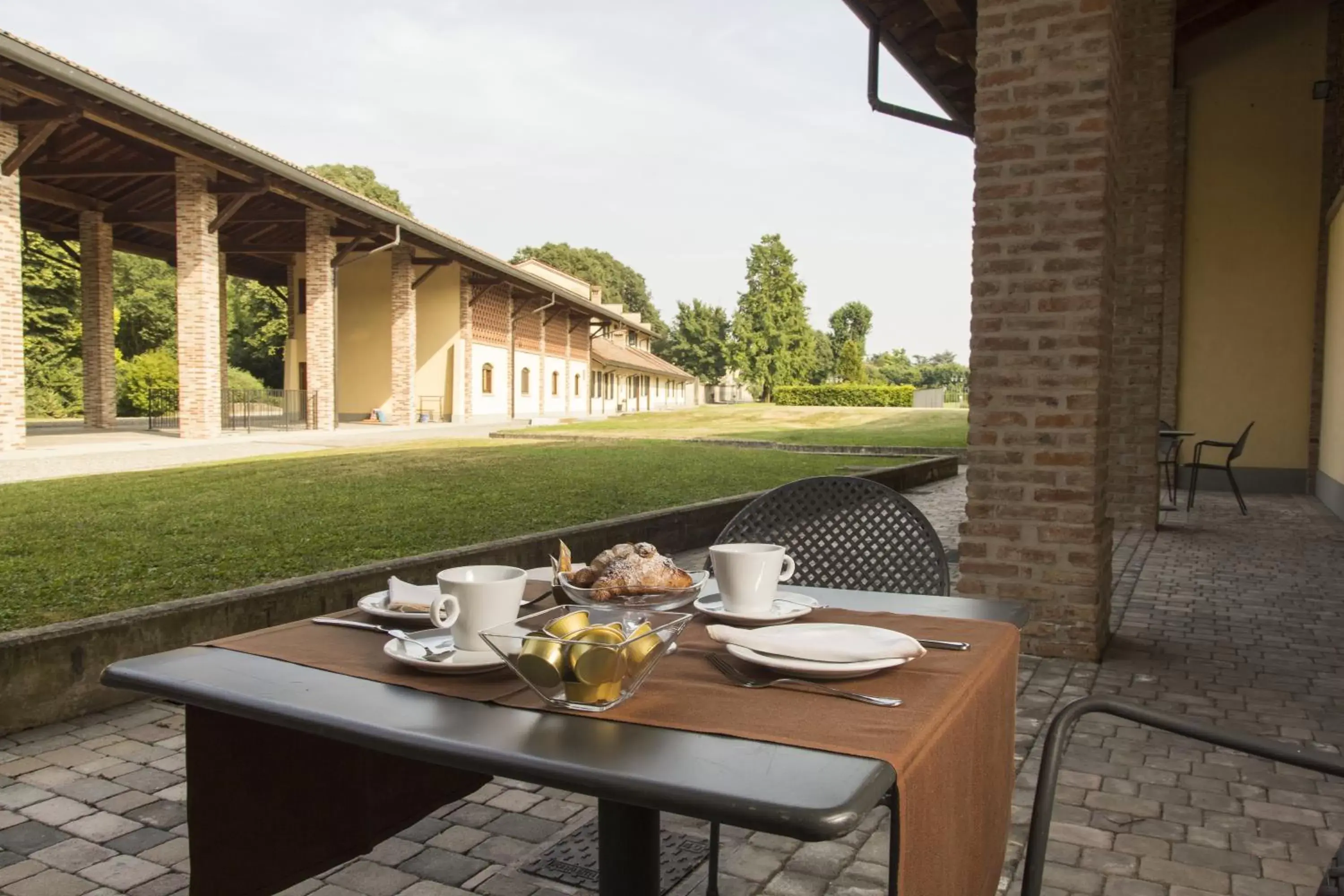 Garden view in Country Hotel Castelbarco