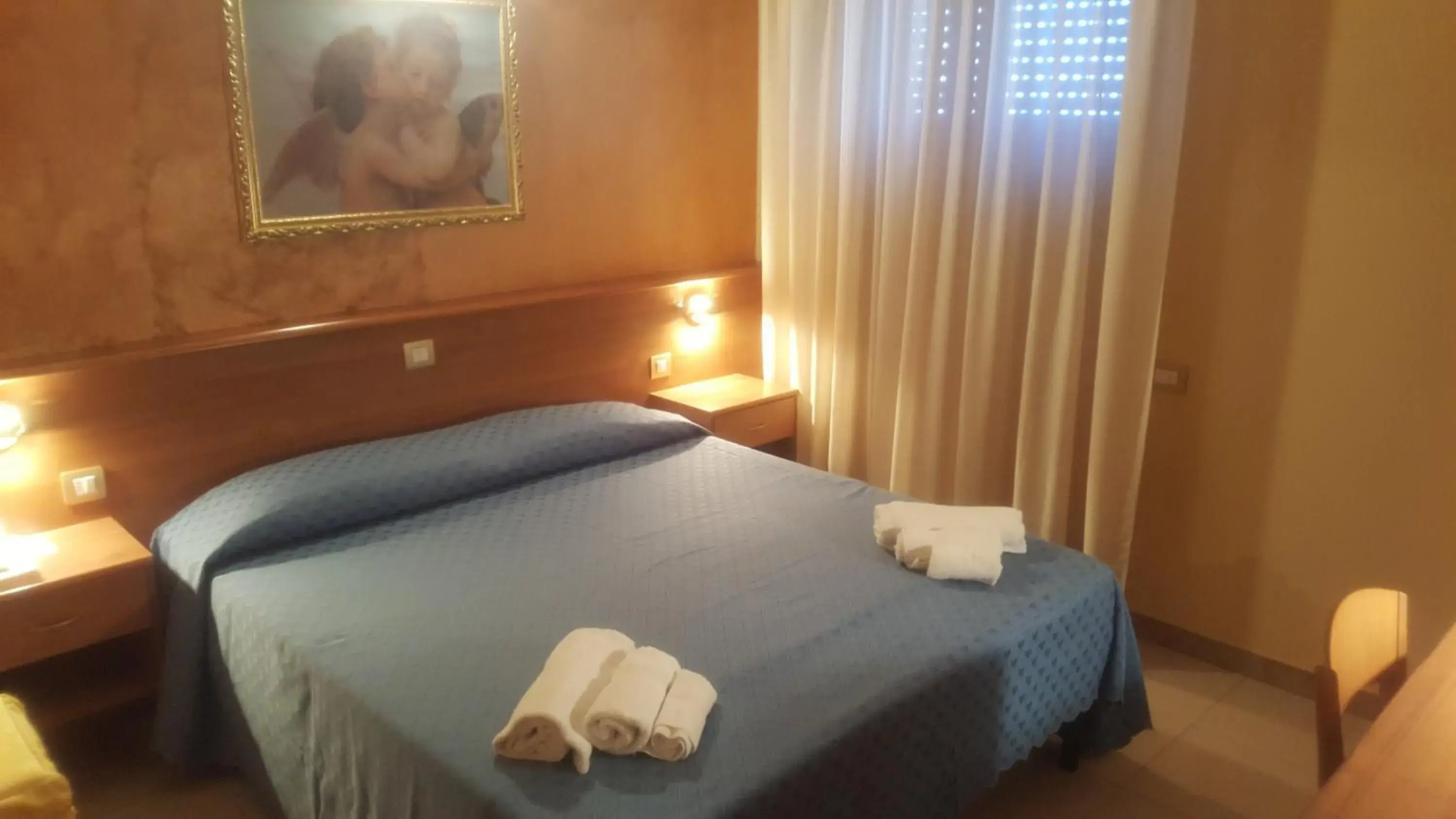 Bed in Hotel Il Vulcano