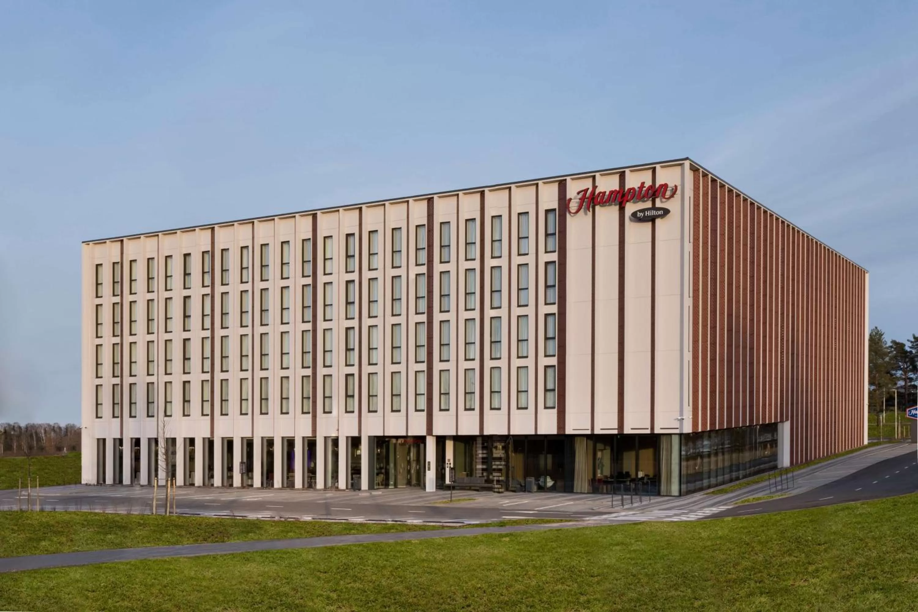 Property building in Hampton by Hilton Riga Airport