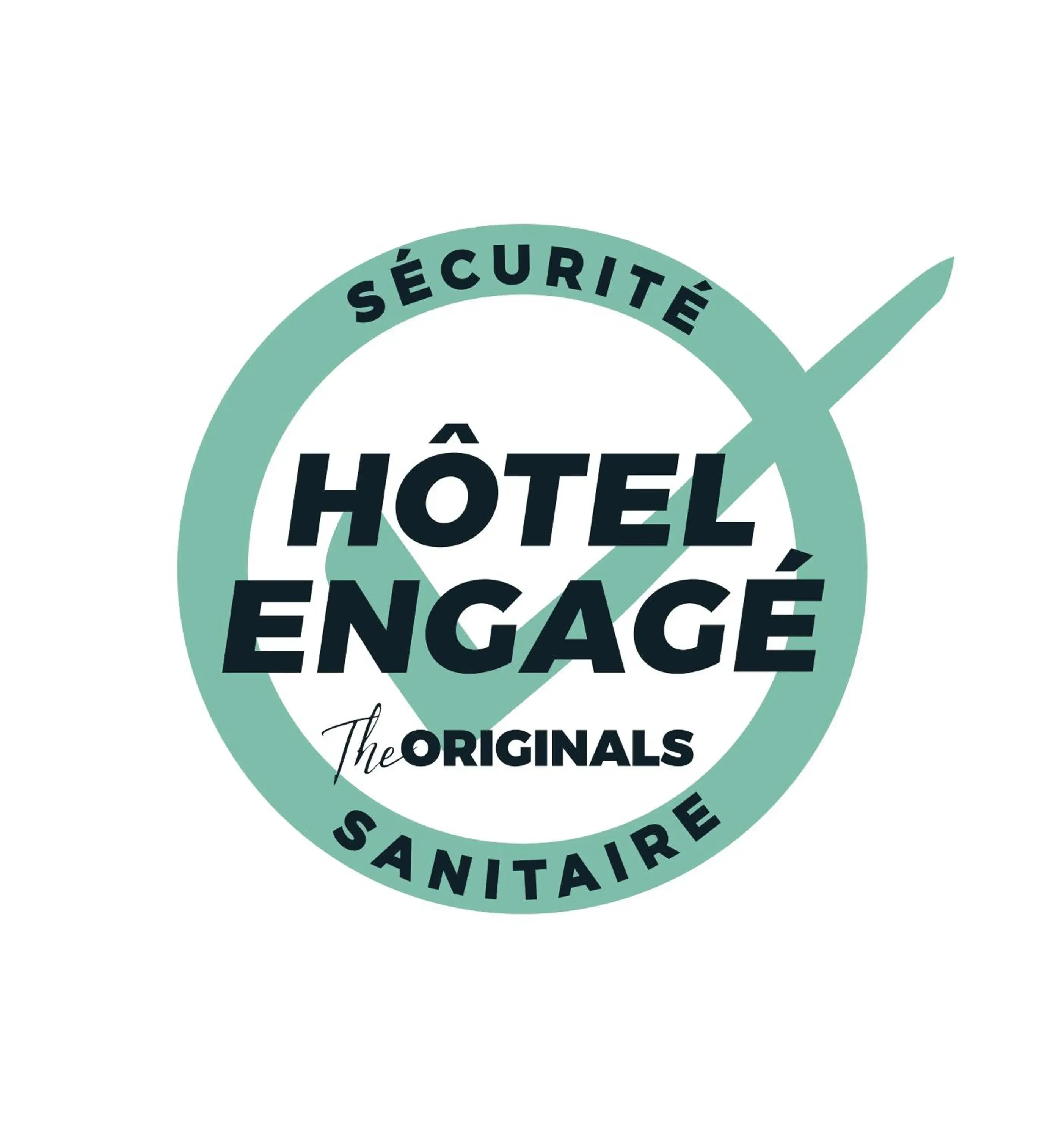 Logo/Certificate/Sign in Hotel de Re, The Originals Boutique