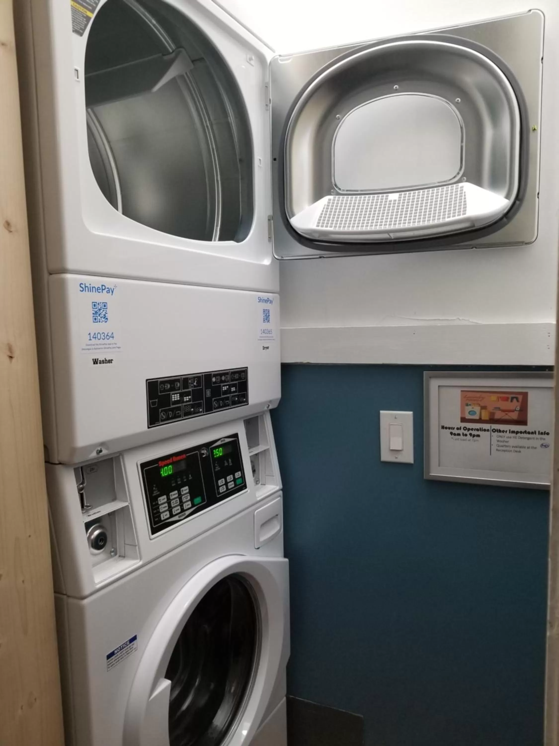 laundry in Ram's Hotel