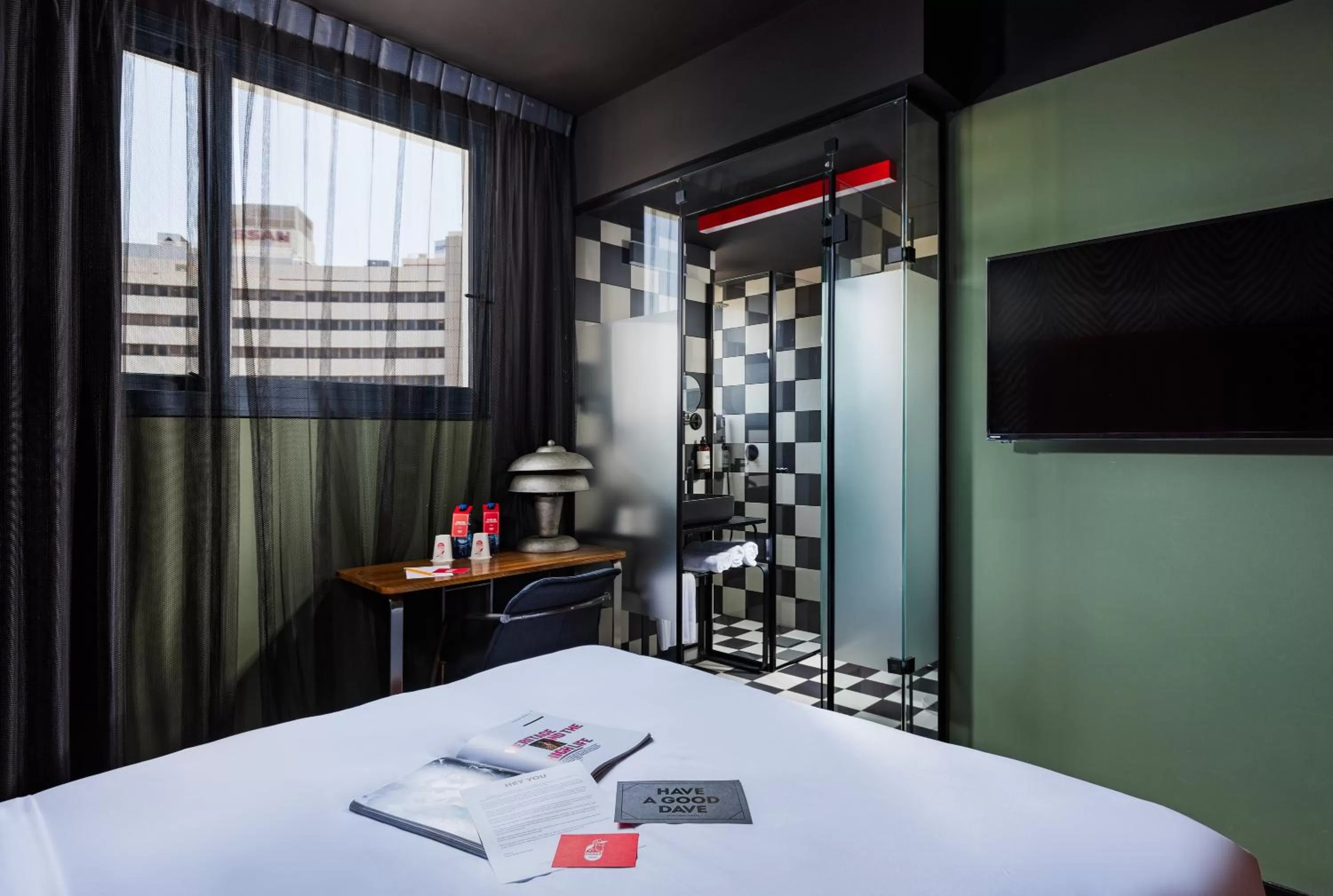 Bedroom in Dave Downtown, a member of Brown Hotels