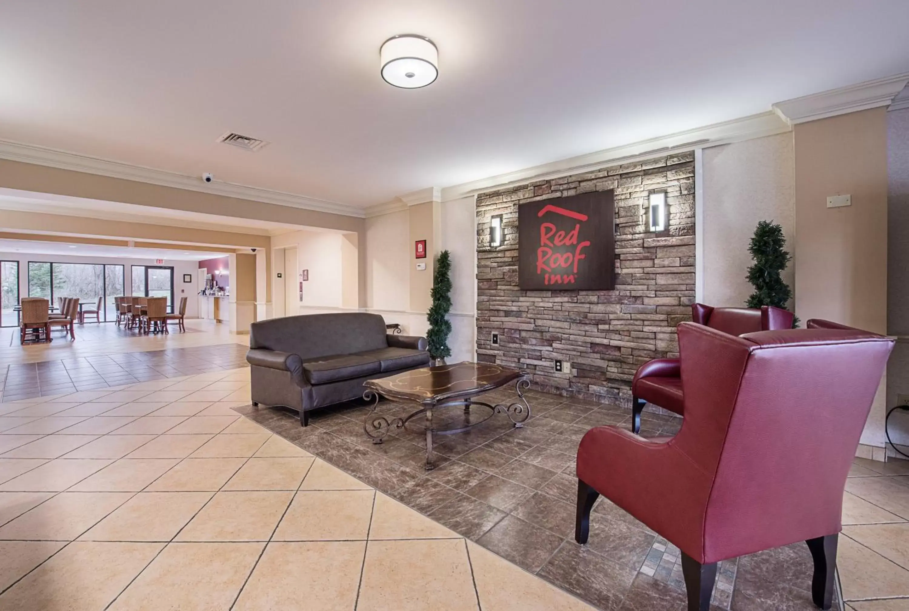 Lobby or reception, Seating Area in Red Roof Inn Etowah – Athens, TN