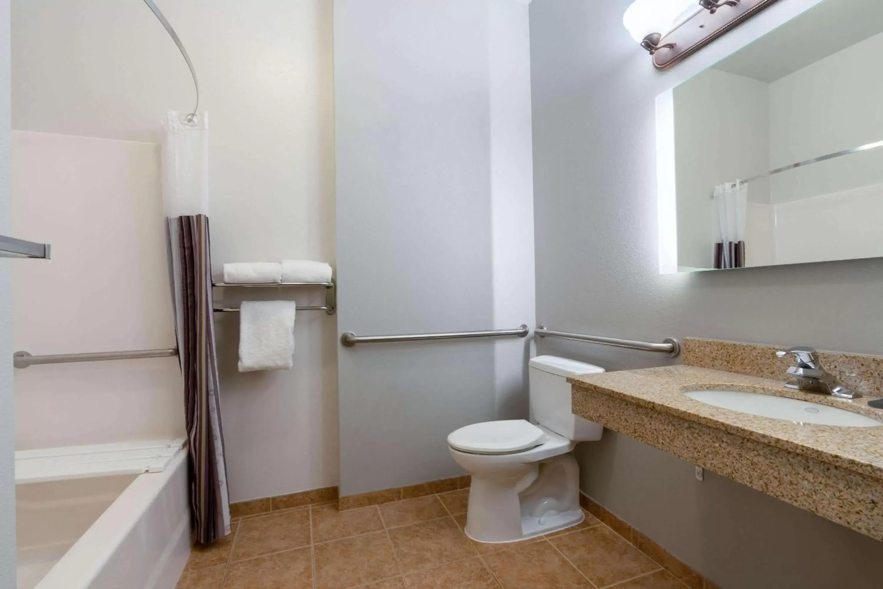 Shower, Bathroom in La Quinta by Wyndham Rifle