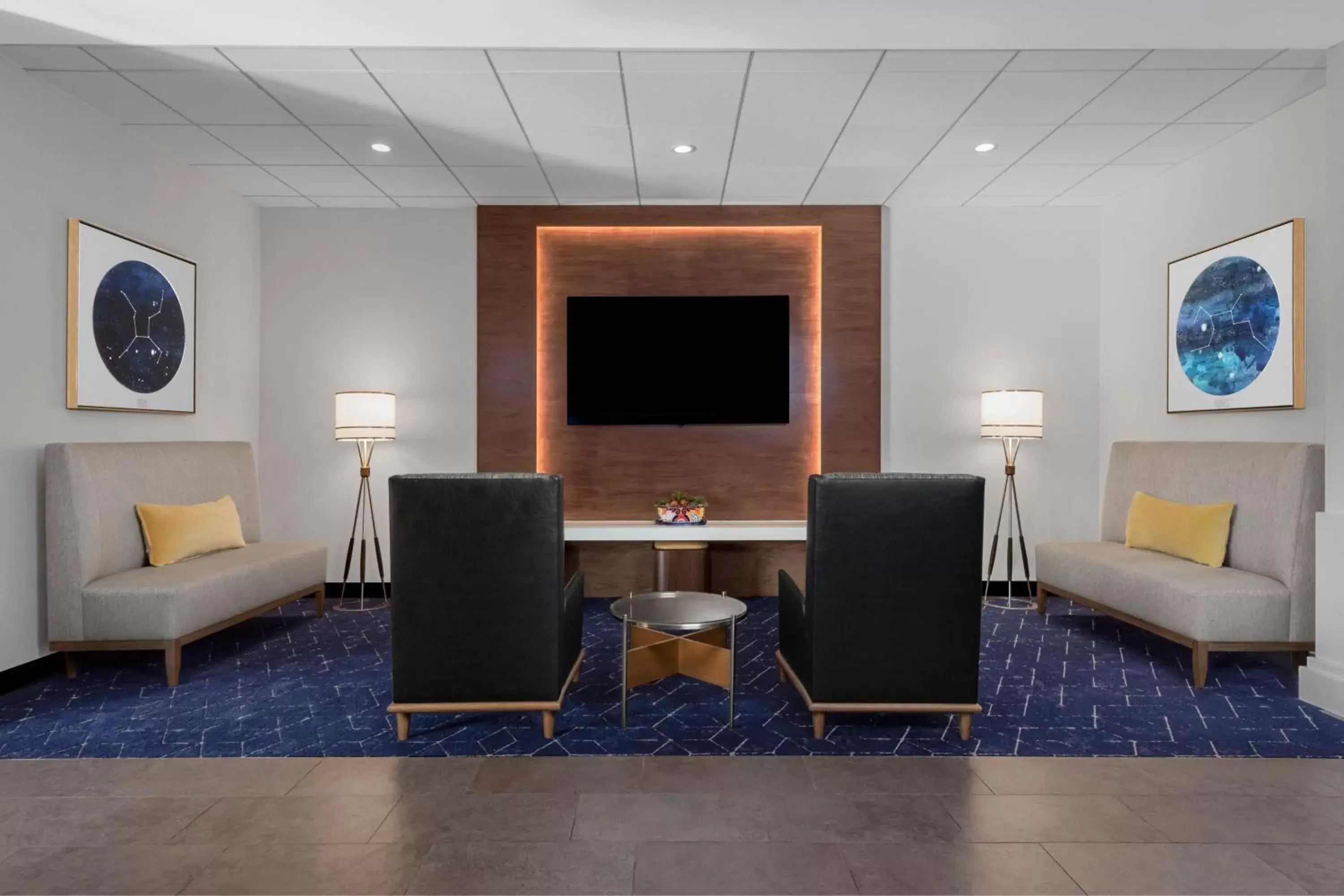 Lobby or reception, Seating Area in Courtyard by Marriott San Diego Miramar