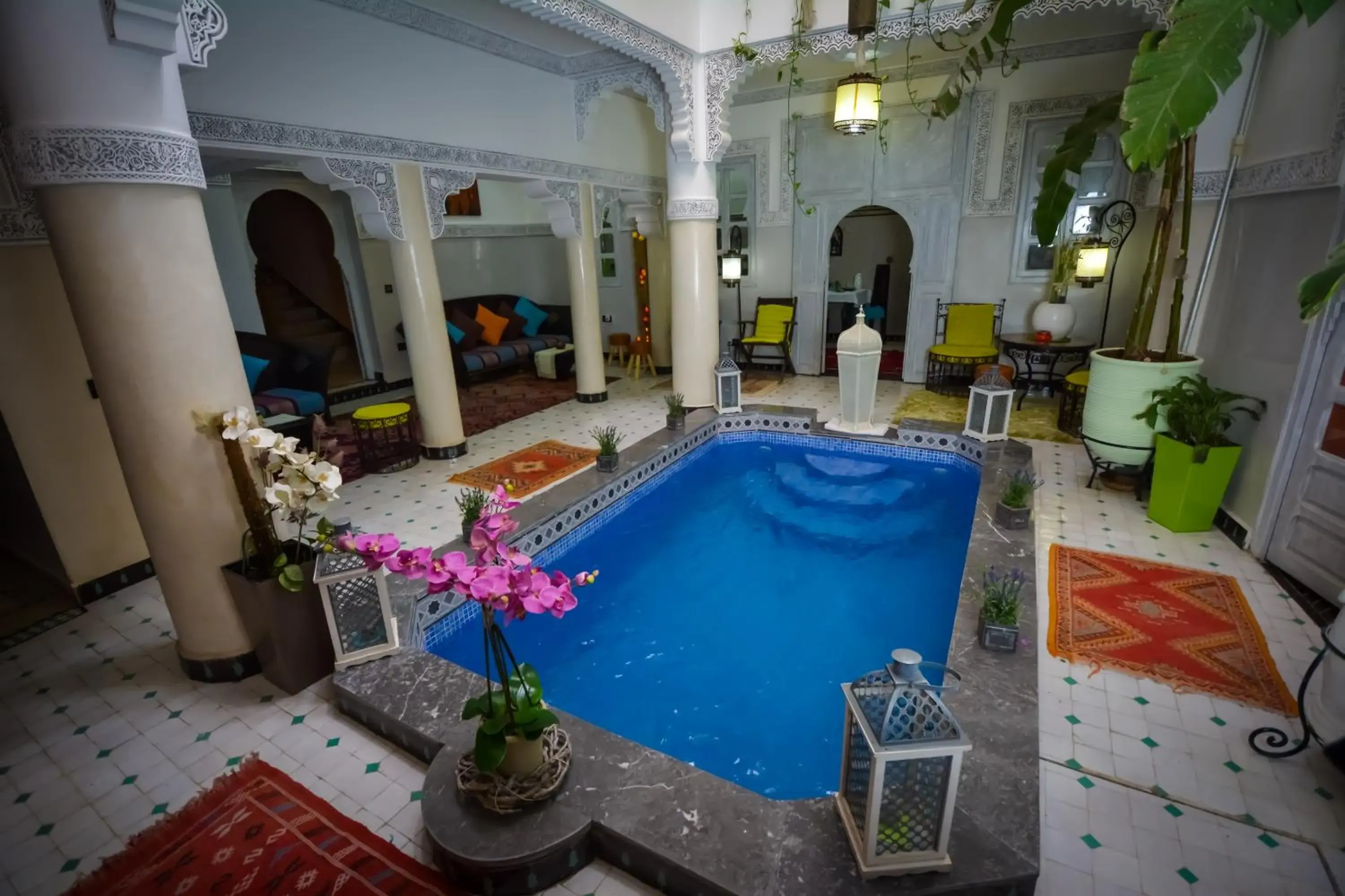 Patio, Swimming Pool in Riad Eloise