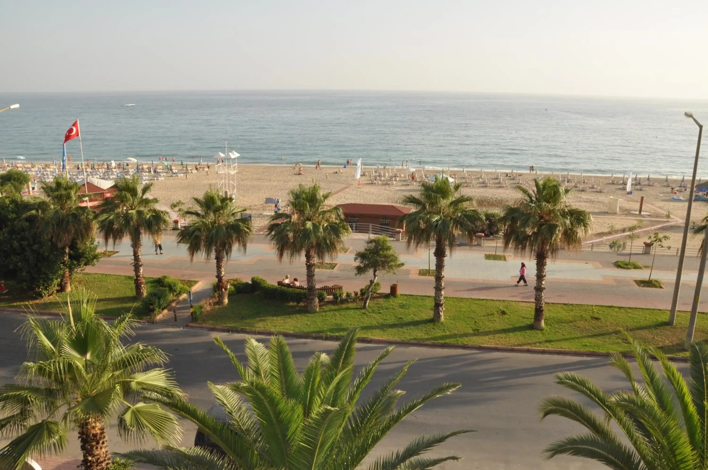 Sea view in Kleopatra Celine Hotel Sea view in Kleopatra Celine Hotel