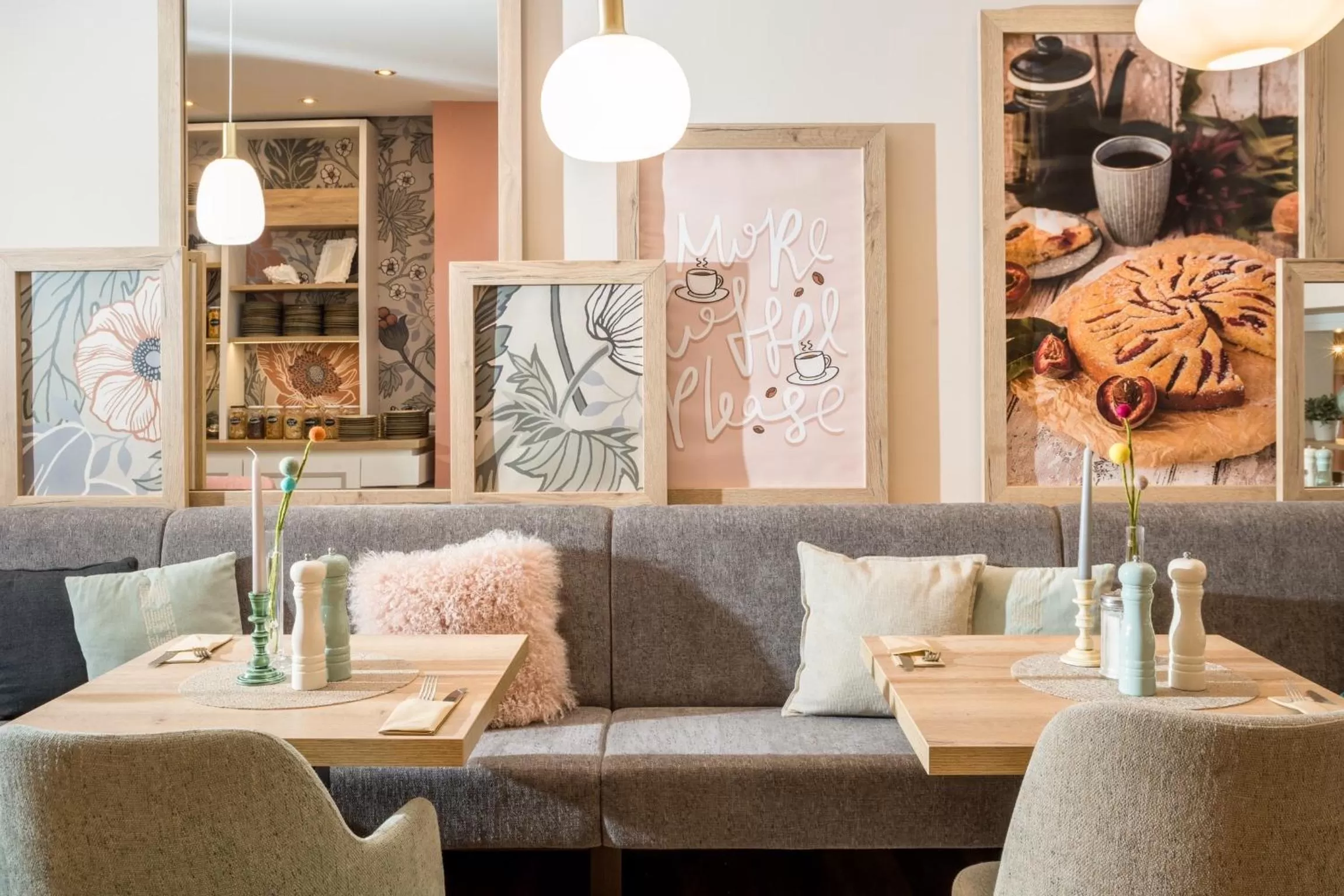 Decorative detail in Hotel Germania