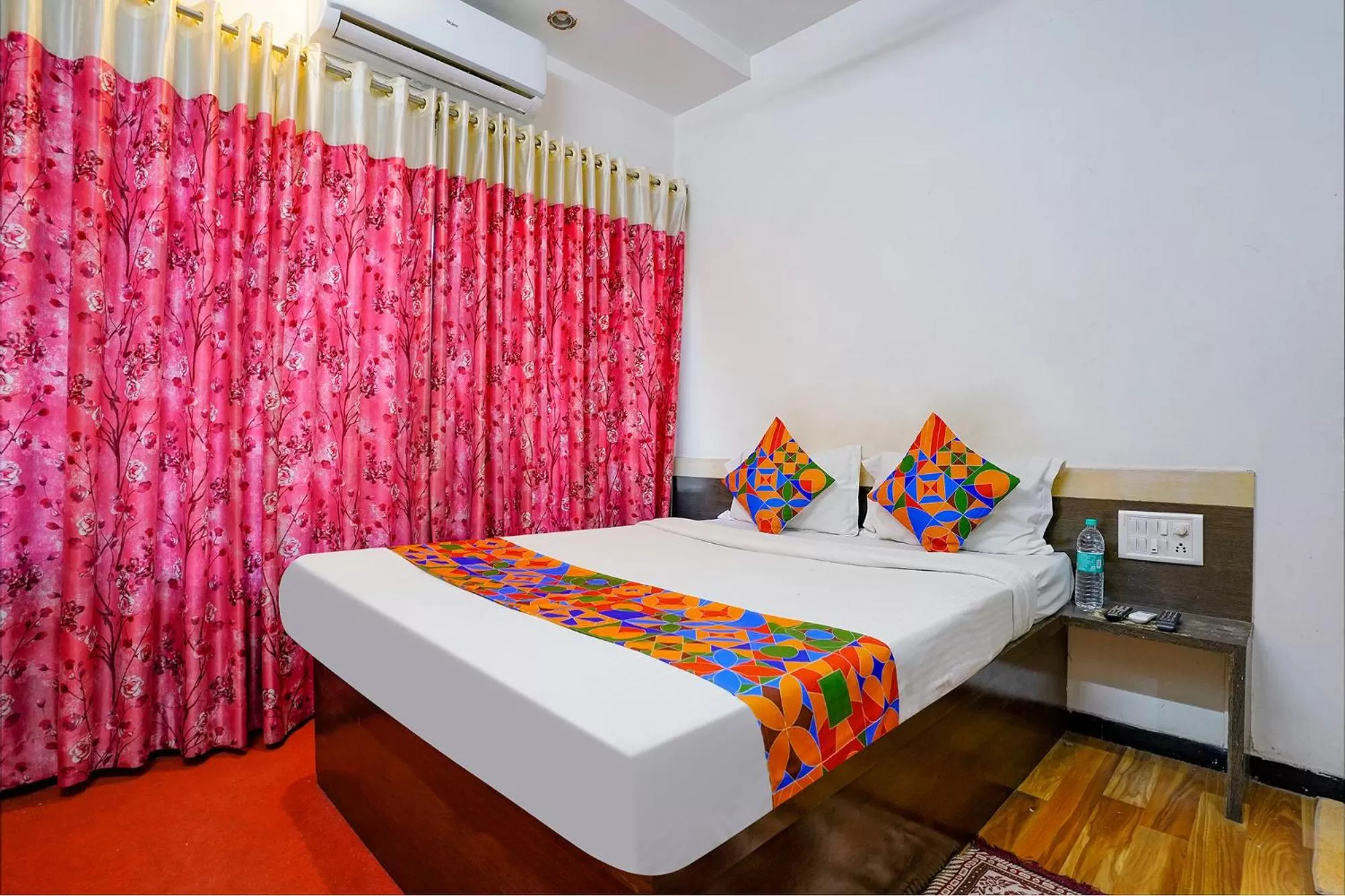 Bed in FabHotel Sai Chatra