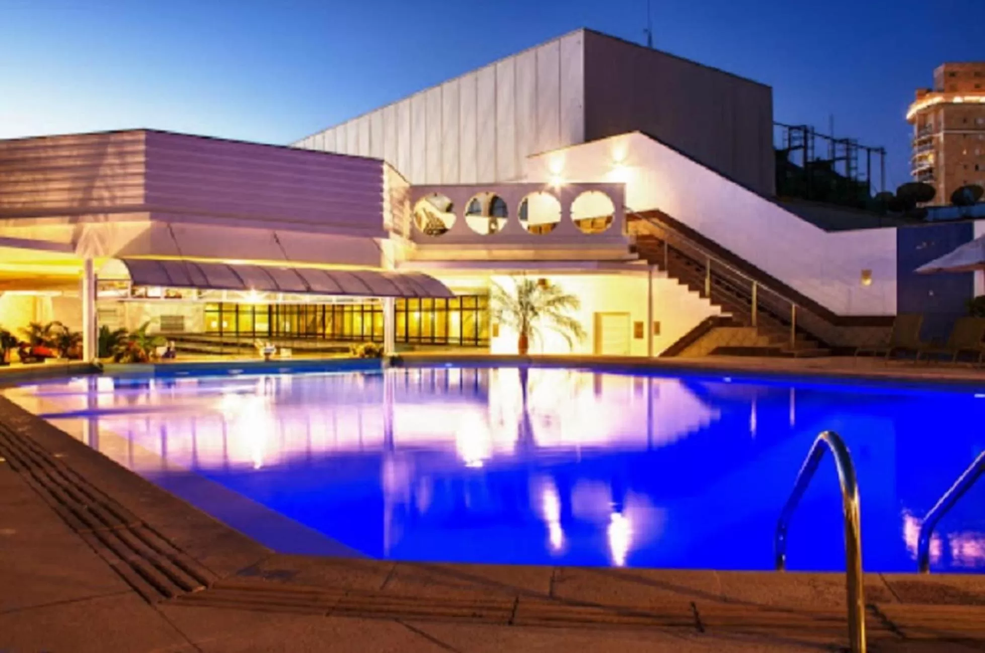 Property building in Bourbon Convention Hotel Santos